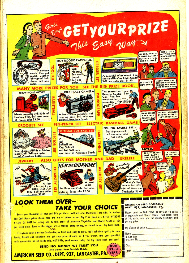 Planet Comics #64 (Fiction House), page 36. Public domain (US).
