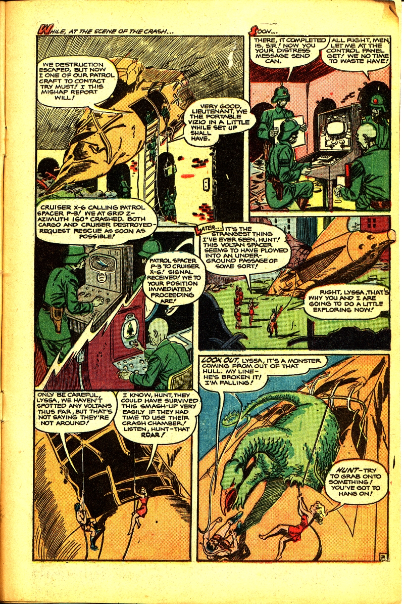 Planet Comics #64 (Fiction House), page 5. Public domain (US).
