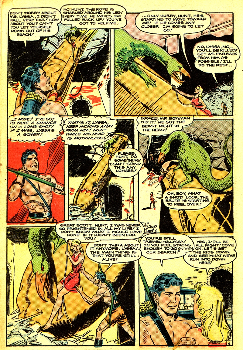 Planet Comics #64 (Fiction House), page 6. Public domain (US).