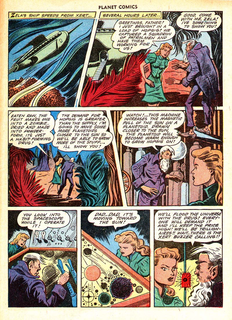 Planet Comics #65 (Fiction House), page 31. Public domain (US).