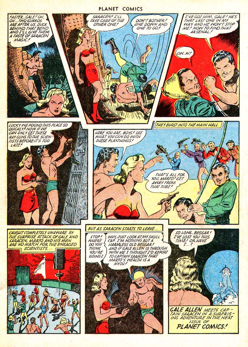 Planet Comics #65 (Fiction House), page 8. Public domain (US).