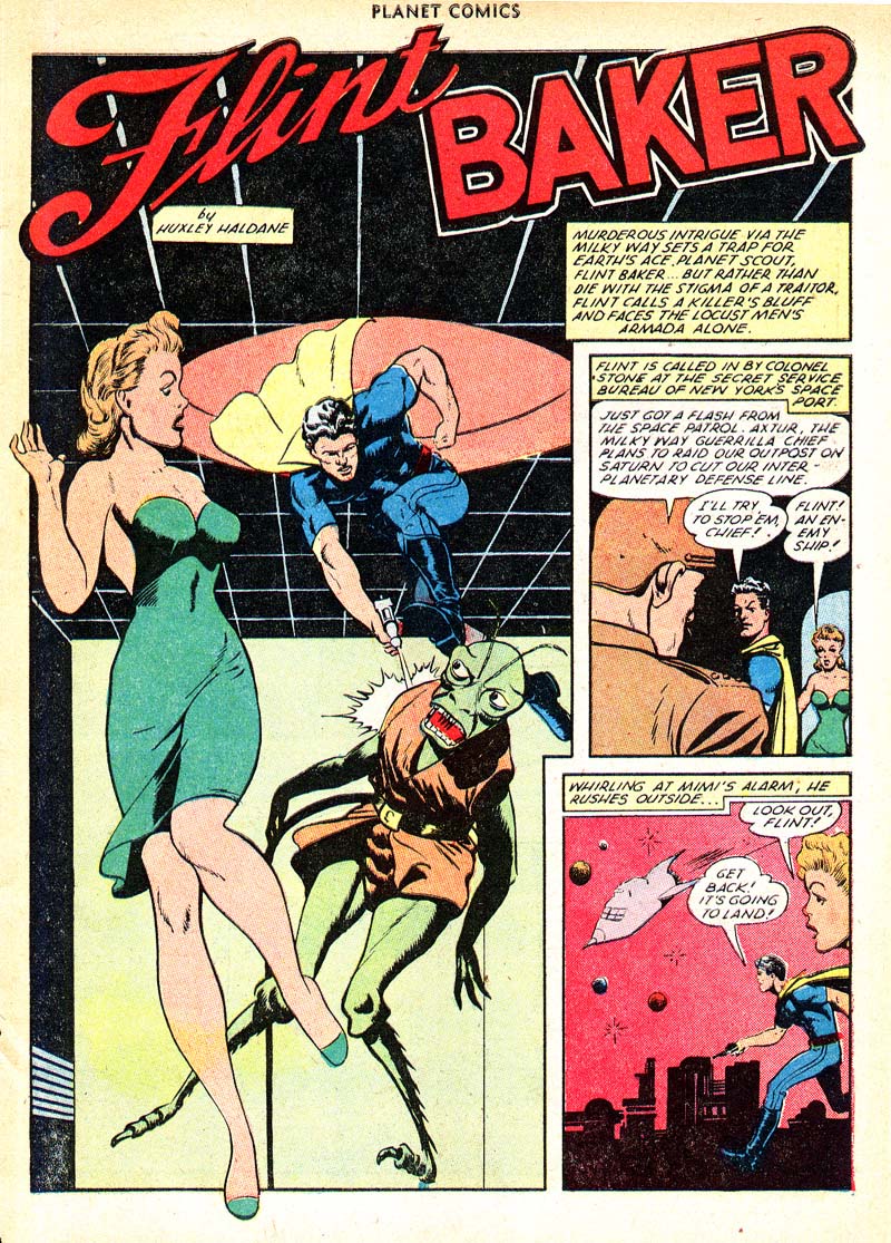 Planet Comics #66 (Fiction House), page 27. Public domain (US).