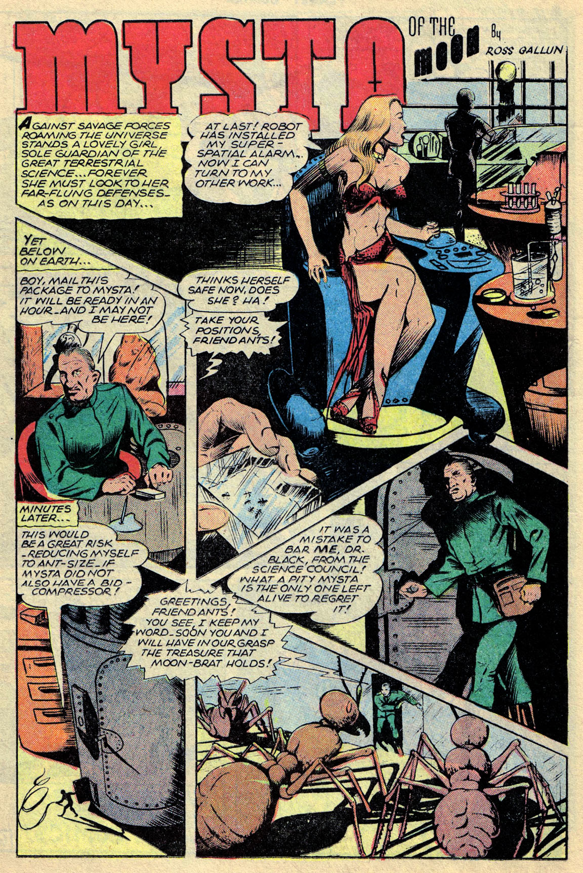 Planet Comics #68 (Fiction House), page 18. Public domain (US).