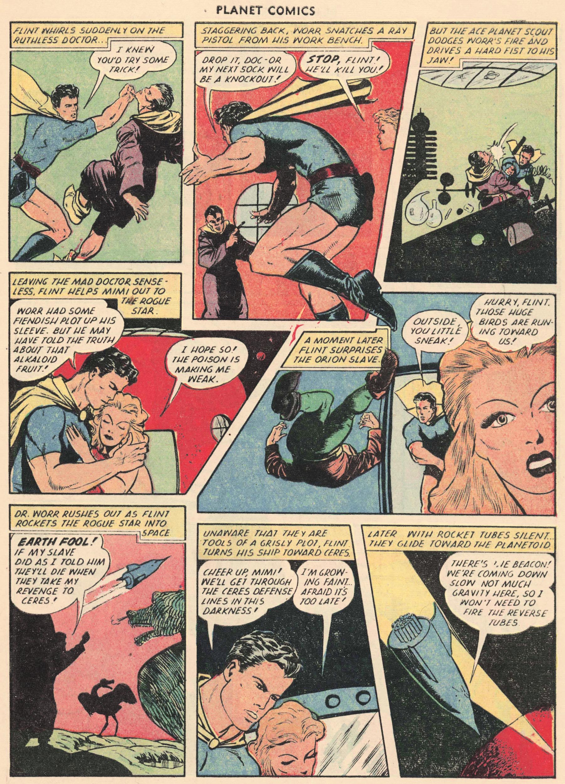 Planet Comics #69 (Fiction House), page 31. Public domain (US).
