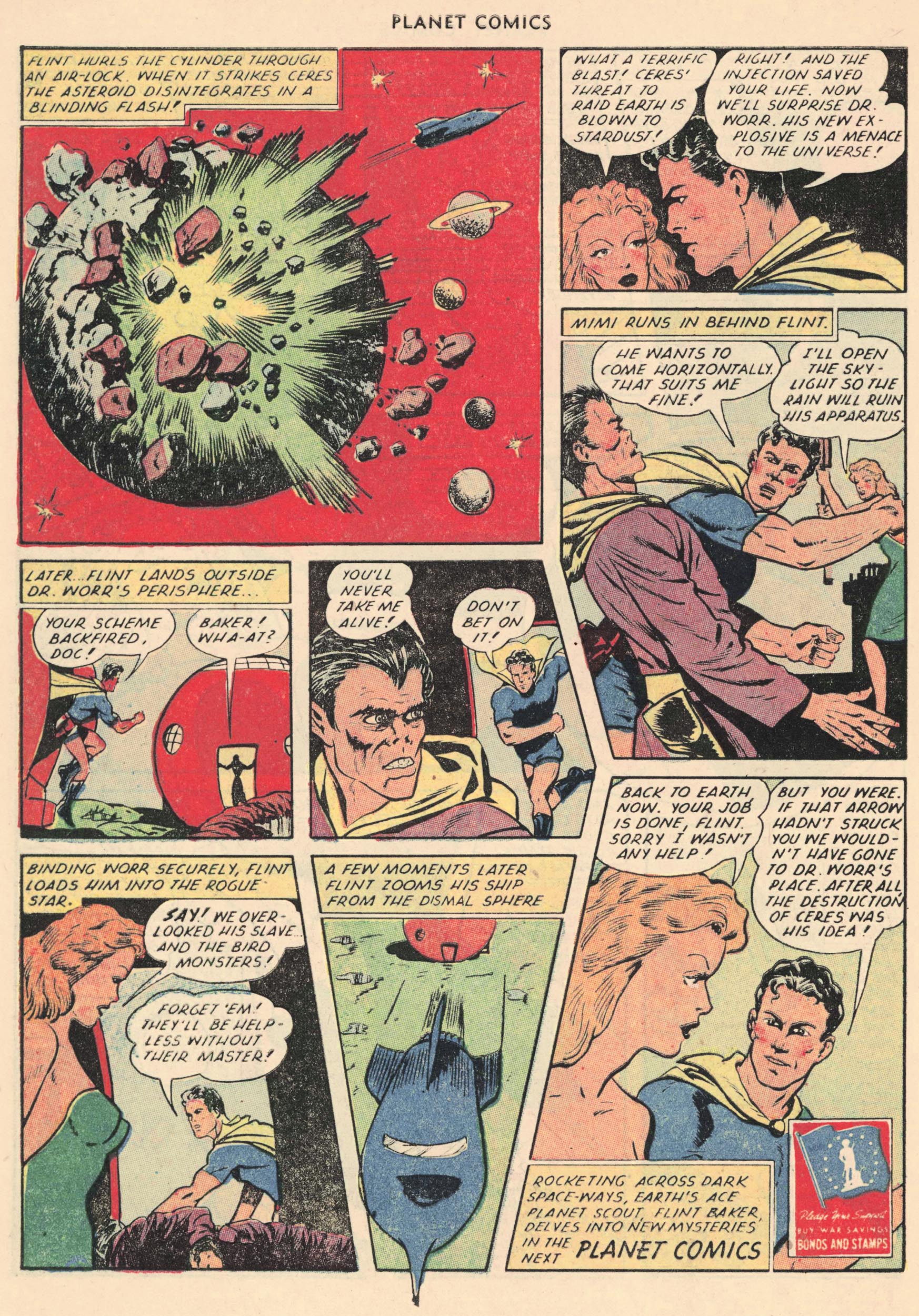 Planet Comics #69 (Fiction House), page 34. Public domain (US).