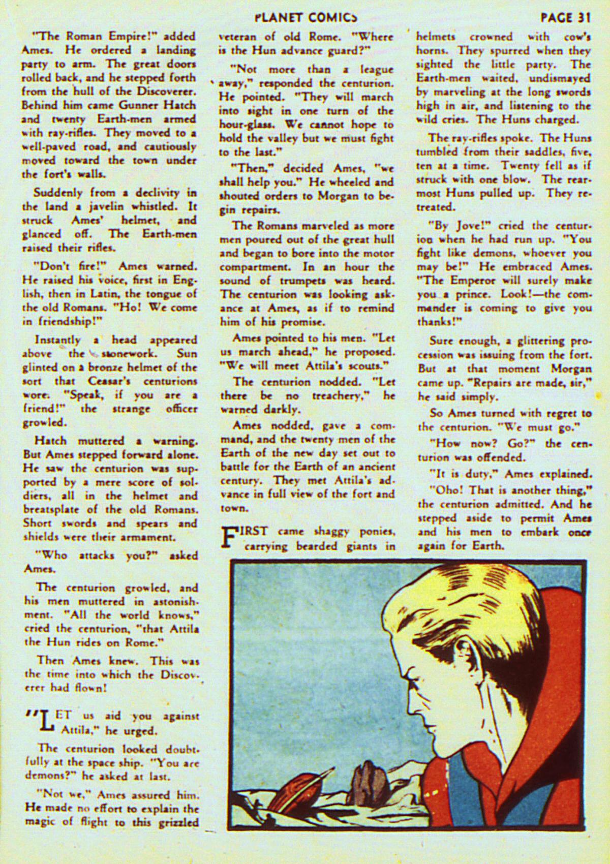 Planet Comics #7 (Fiction House), page 34. Public domain (US).