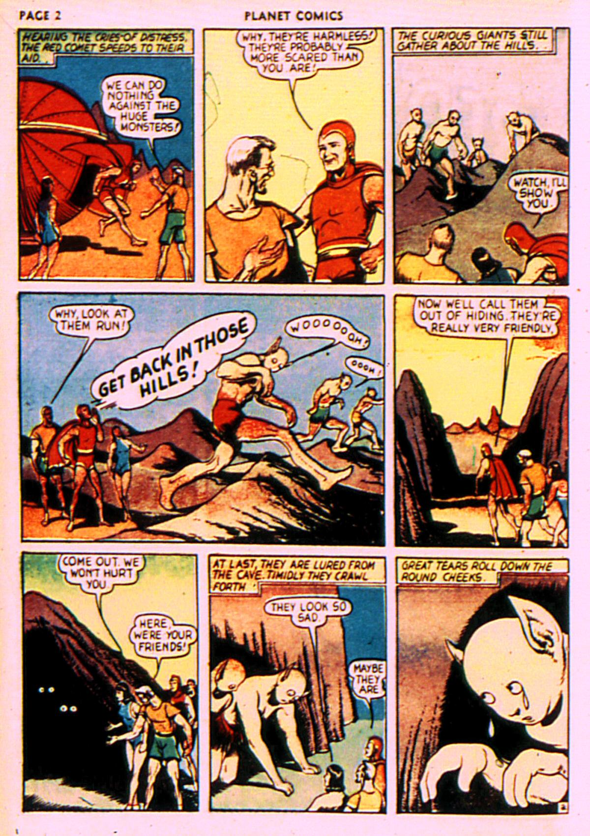 Planet Comics #7 (Fiction House), page 5. Public domain (US).