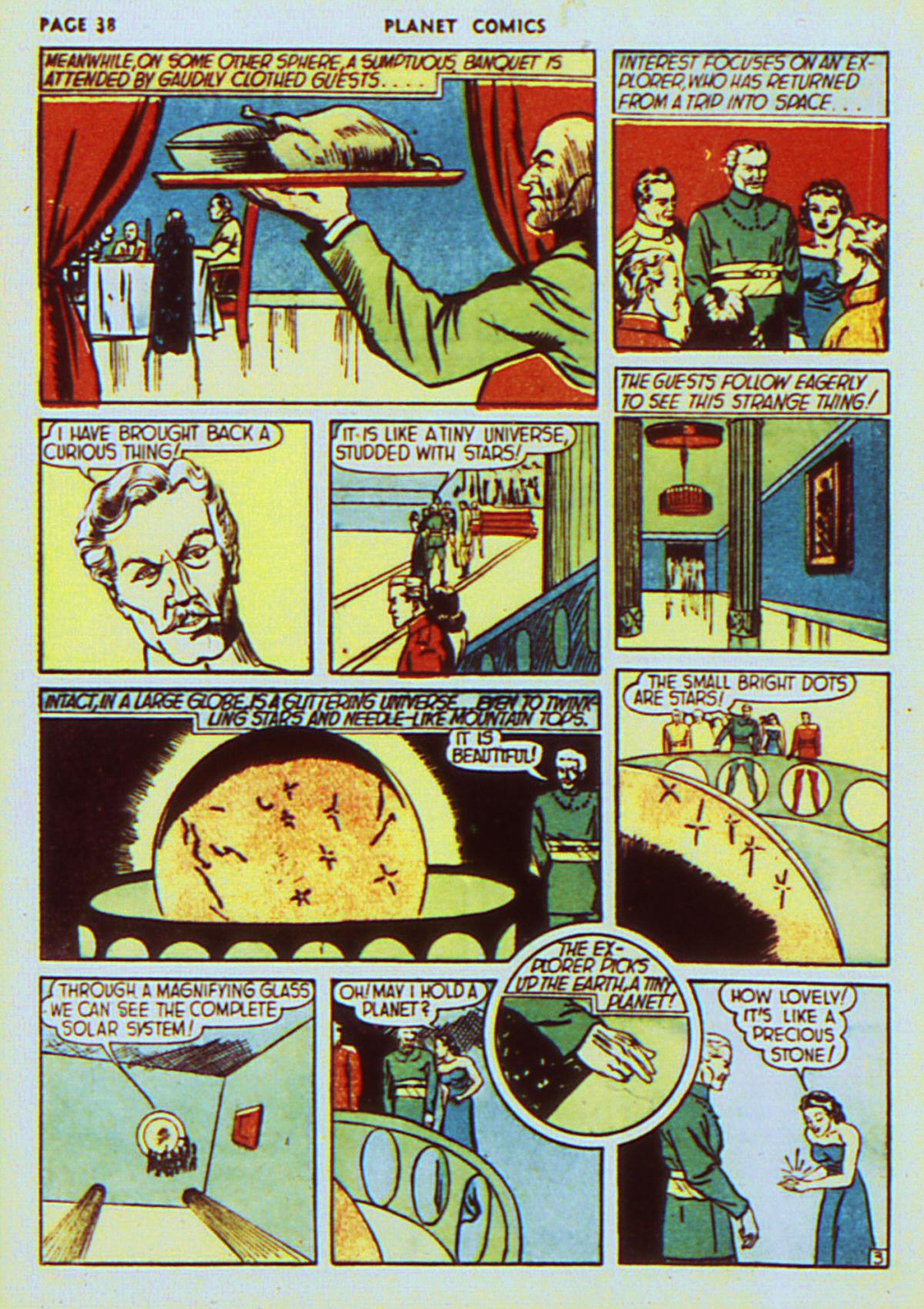 Planet Comics #7 (Fiction House), page 41. Public domain (US).