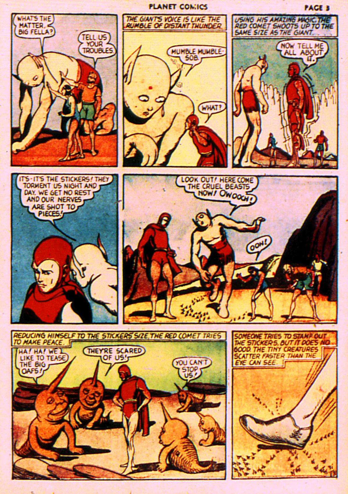 Planet Comics #7 (Fiction House), page 6. Public domain (US).