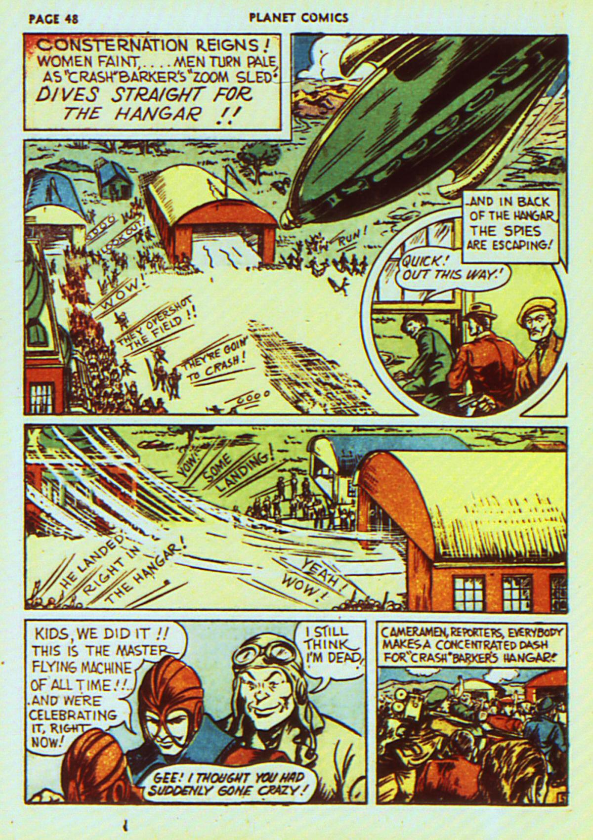 Planet Comics #7 (Fiction House), page 51. Public domain (US).