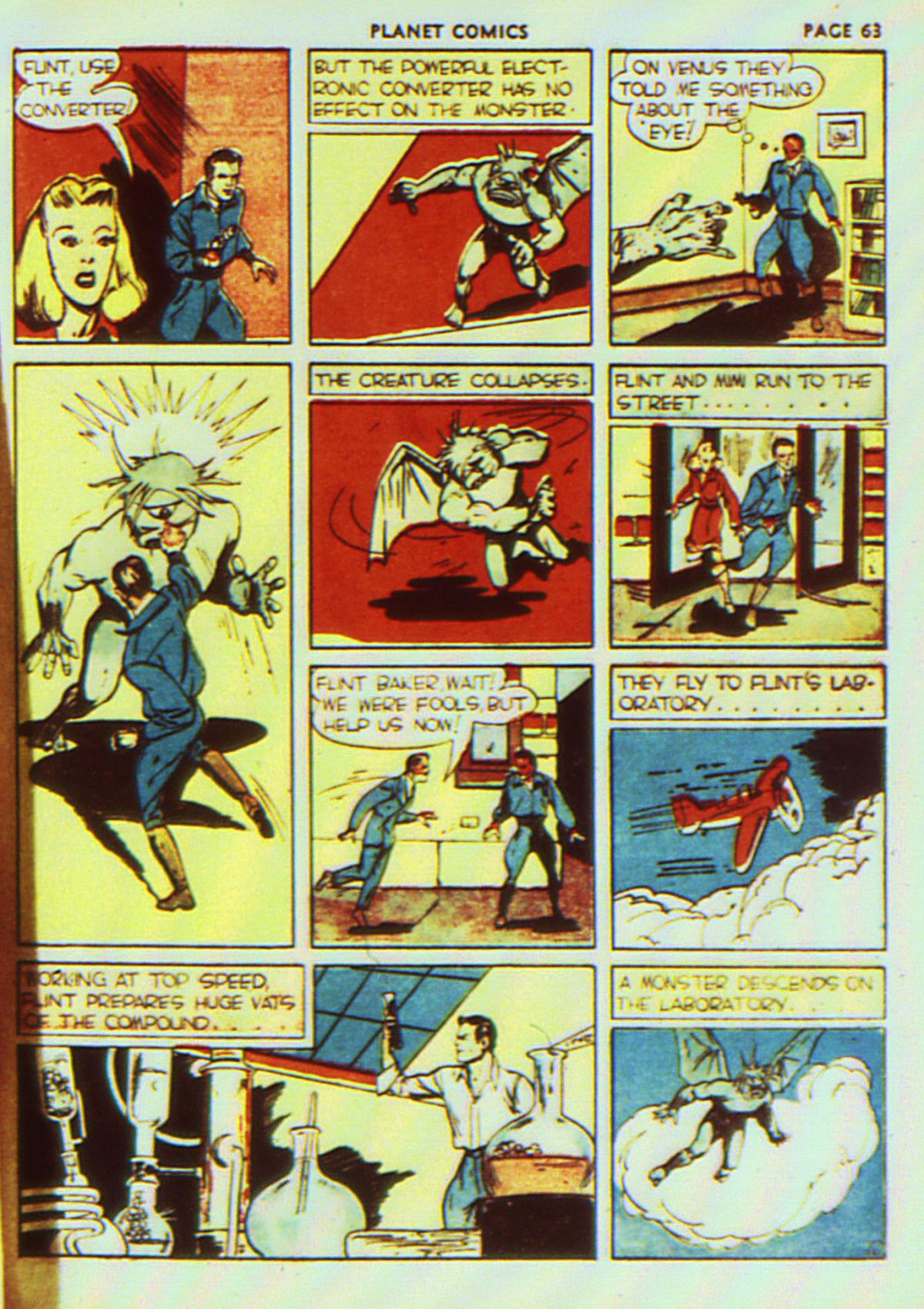 Planet Comics #7 (Fiction House), page 66. Public domain (US).