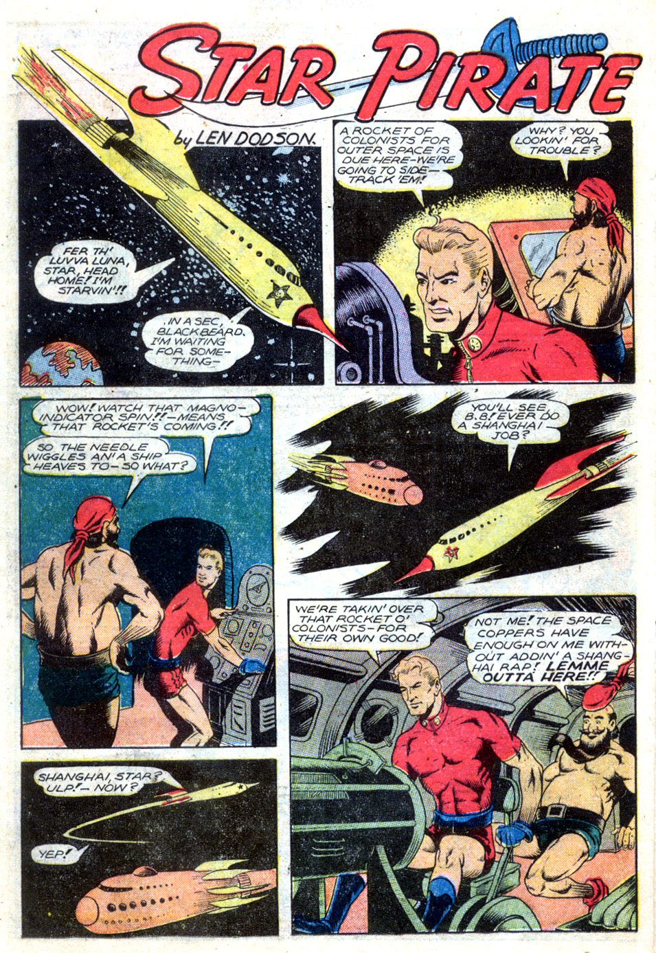 Planet Comics #70 (Fiction House), page 20. Public domain (US).