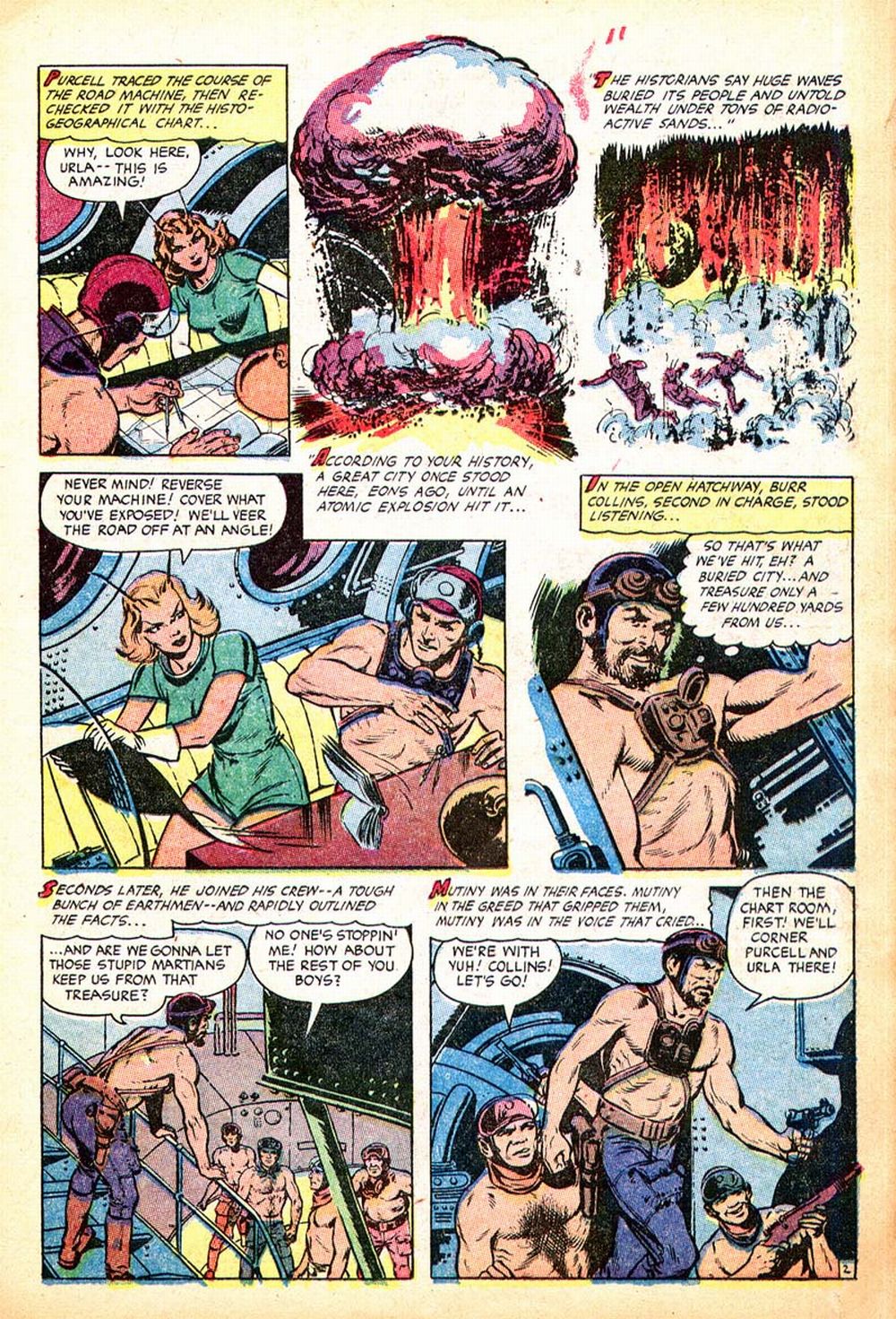 Planet Comics #71 (Fiction House), page 13. Public domain (US).