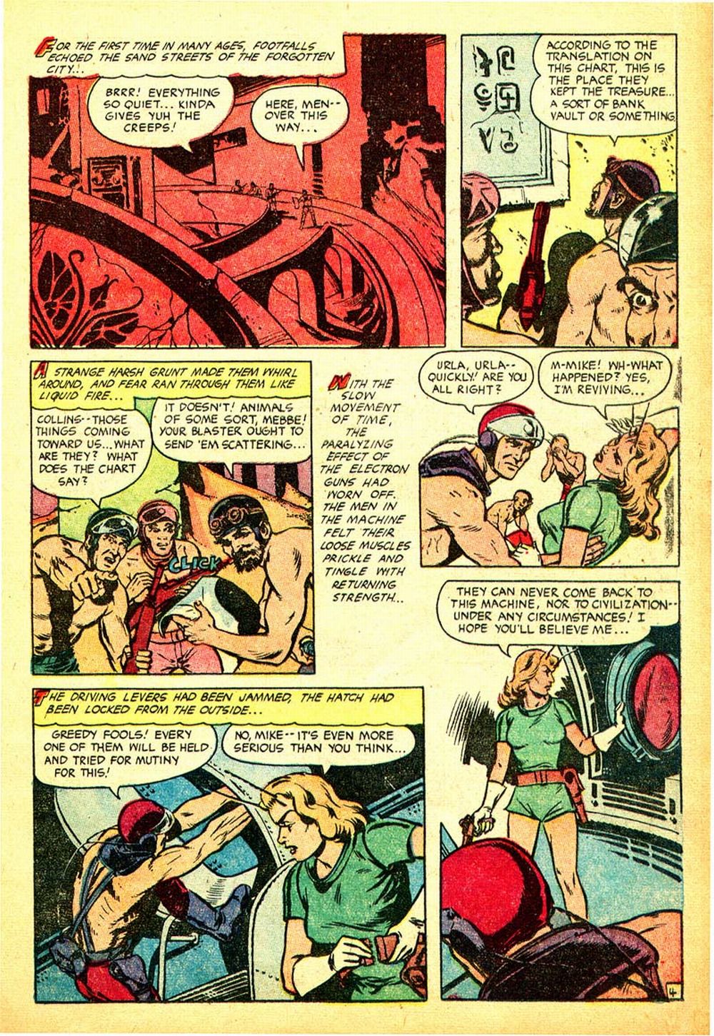 Planet Comics #71 (Fiction House), page 15. Public domain (US).