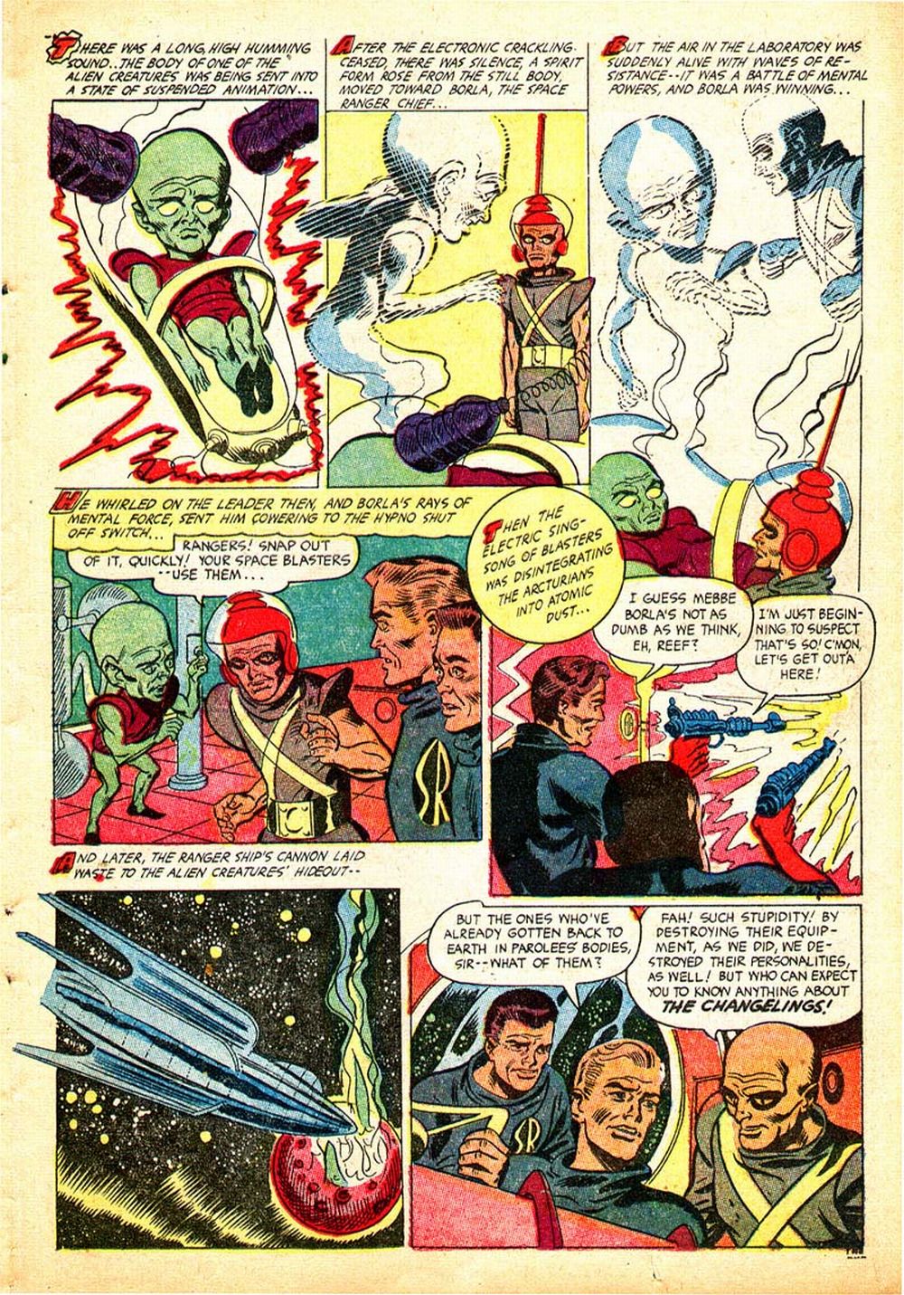 Planet Comics #71 (Fiction House), page 23. Public domain (US).