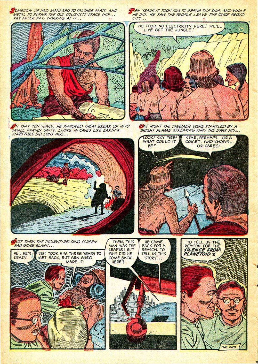 Planet Comics #71 (Fiction House), page 28. Public domain (US).