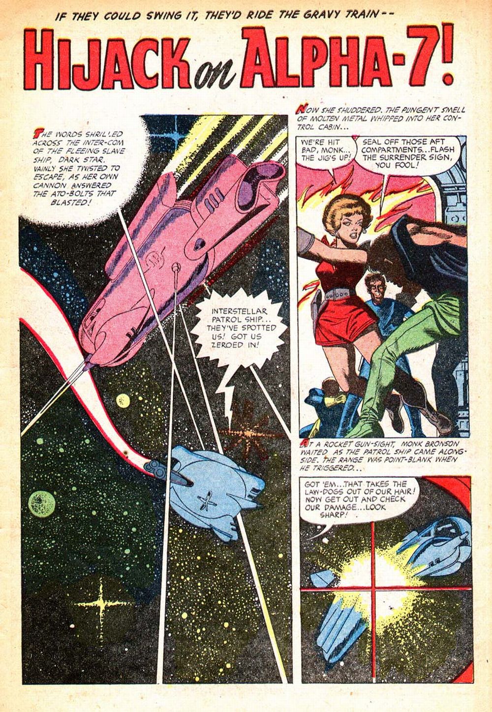Planet Comics #71 (Fiction House), page 29. Public domain (US).