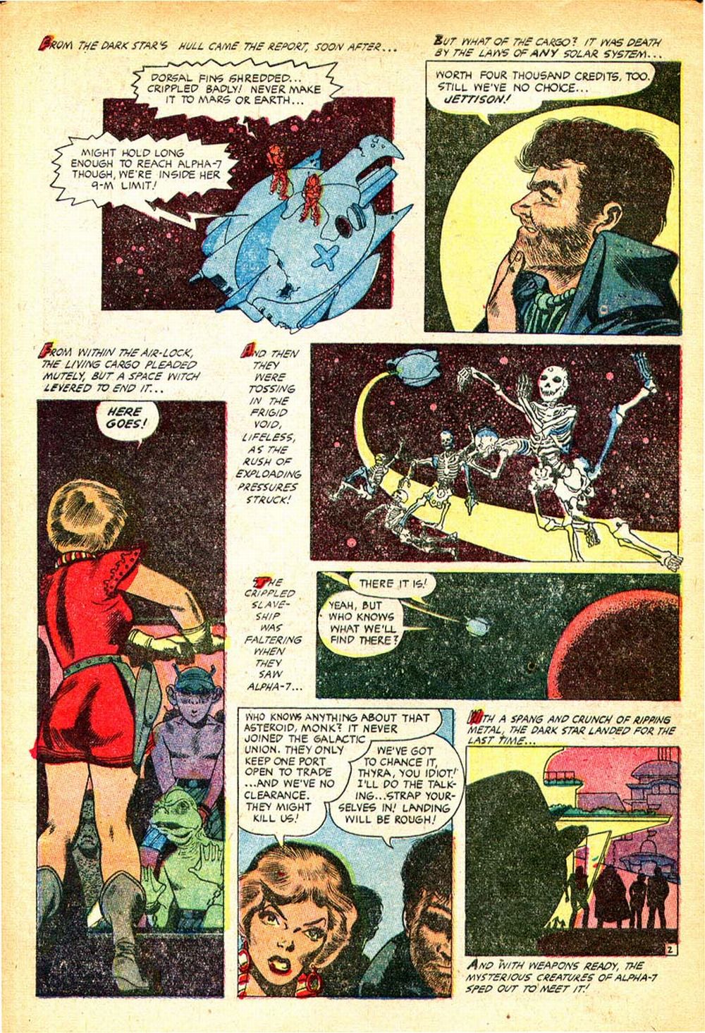 Planet Comics #71 (Fiction House), page 30. Public domain (US).