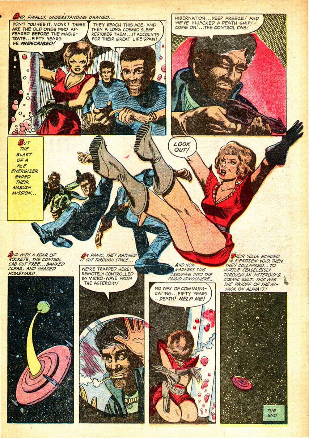 Planet Comics #71 (Fiction House), page 33. Public domain (US).