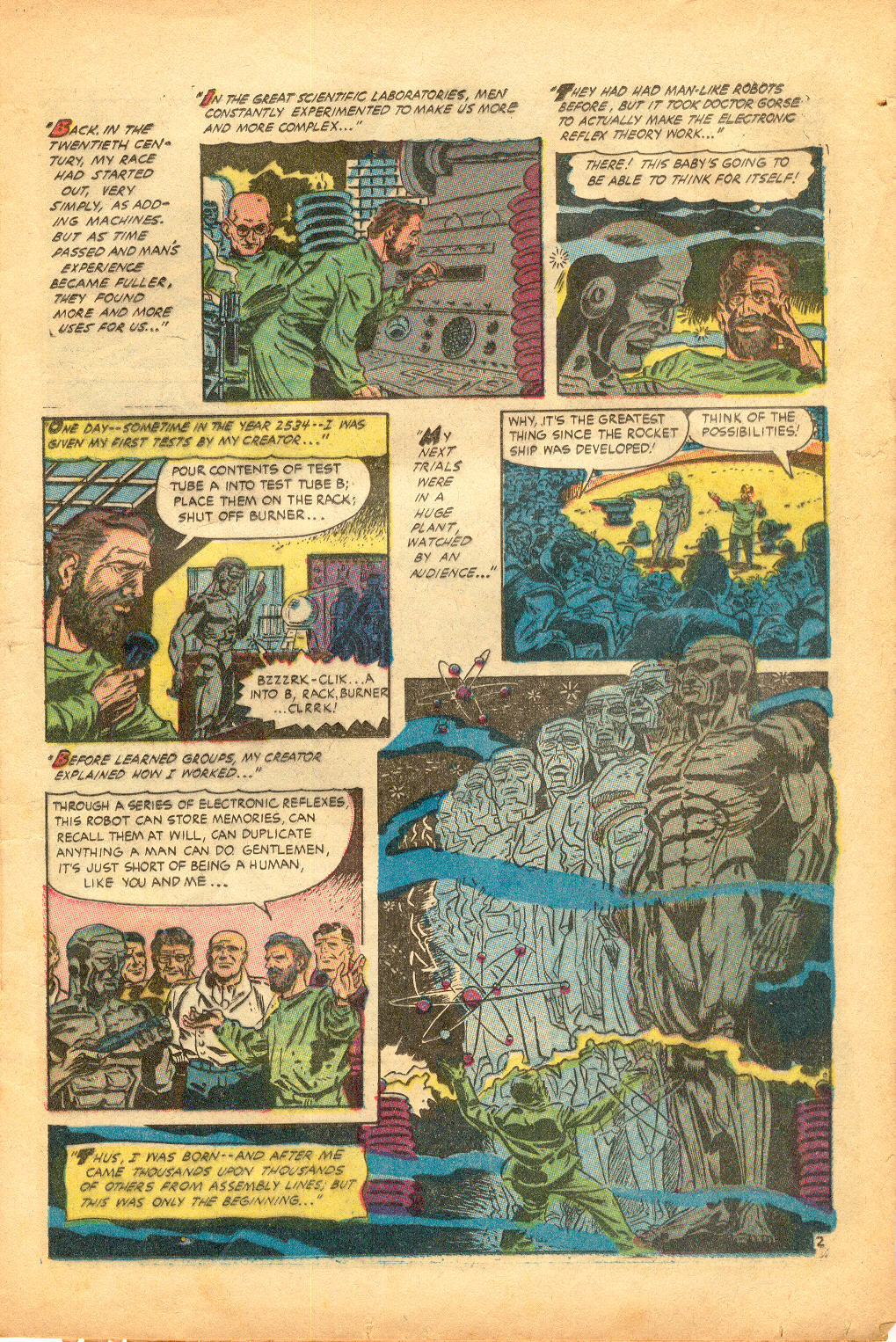 Planet Comics #72 (Fiction House), page 13. Public domain (US).