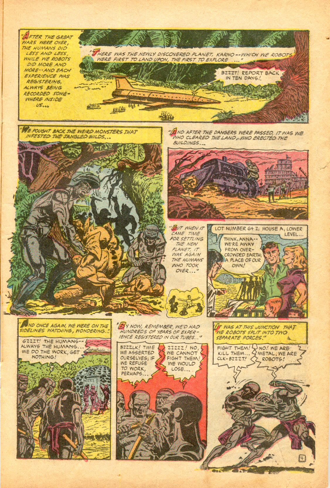 Planet Comics #72 (Fiction House), page 15. Public domain (US).