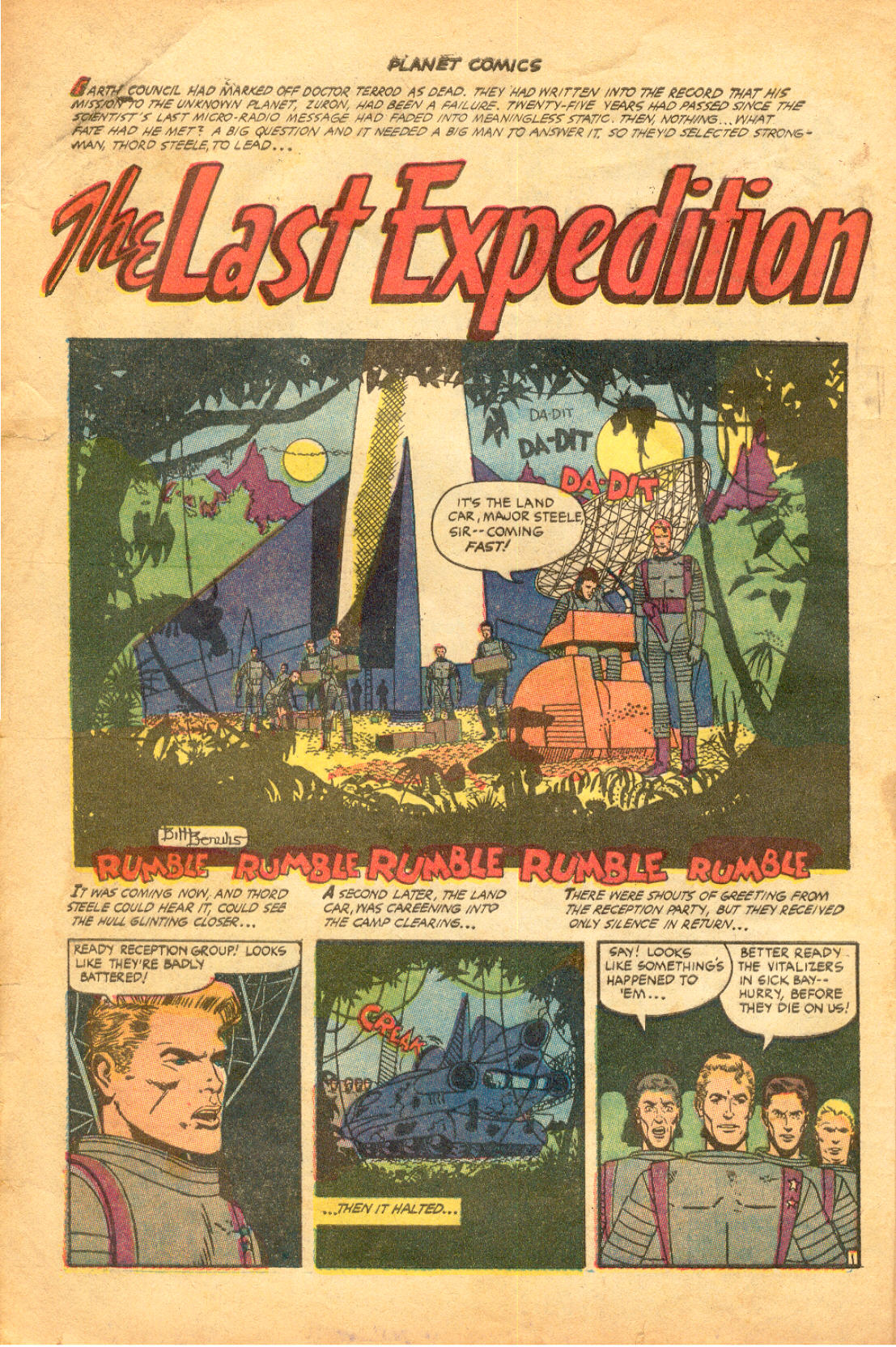 Planet Comics #72 (Fiction House), page 4. Public domain (US).