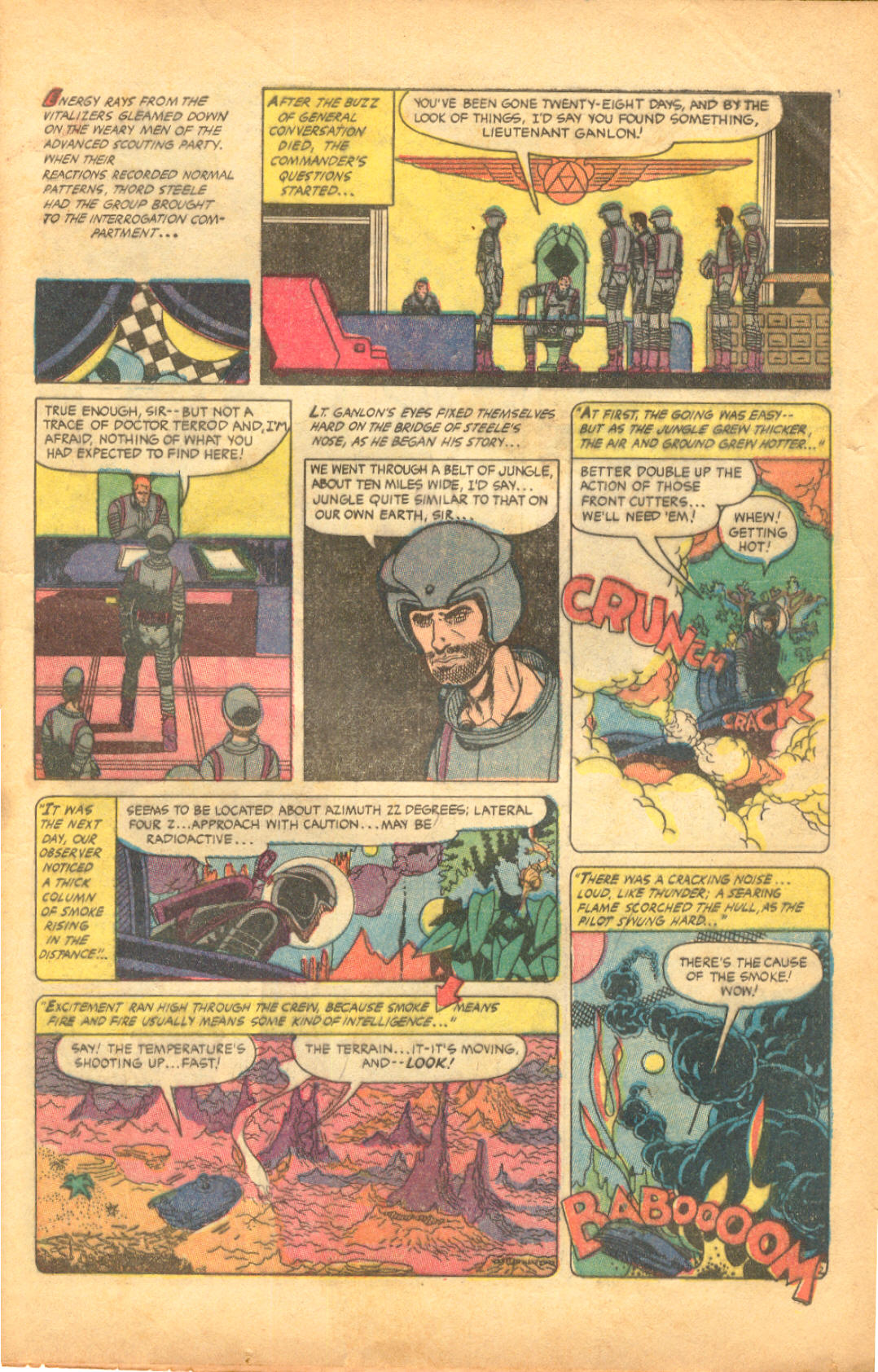 Planet Comics #72 (Fiction House), page 5. Public domain (US).