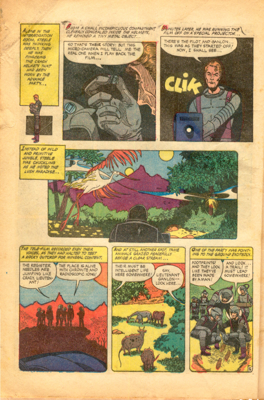 Planet Comics #72 (Fiction House), page 8. Public domain (US).
