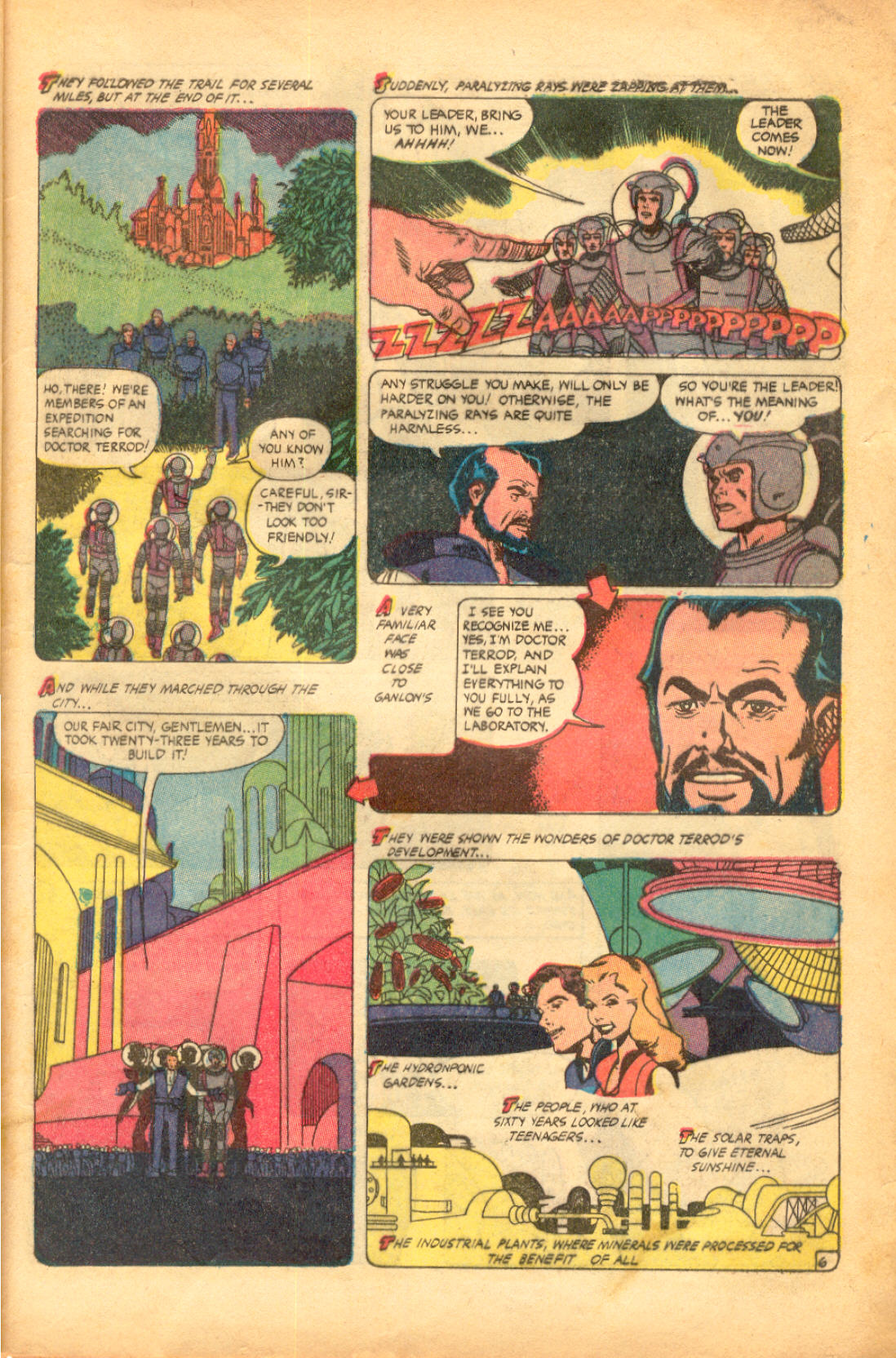 Planet Comics #72 (Fiction House), page 9. Public domain (US).