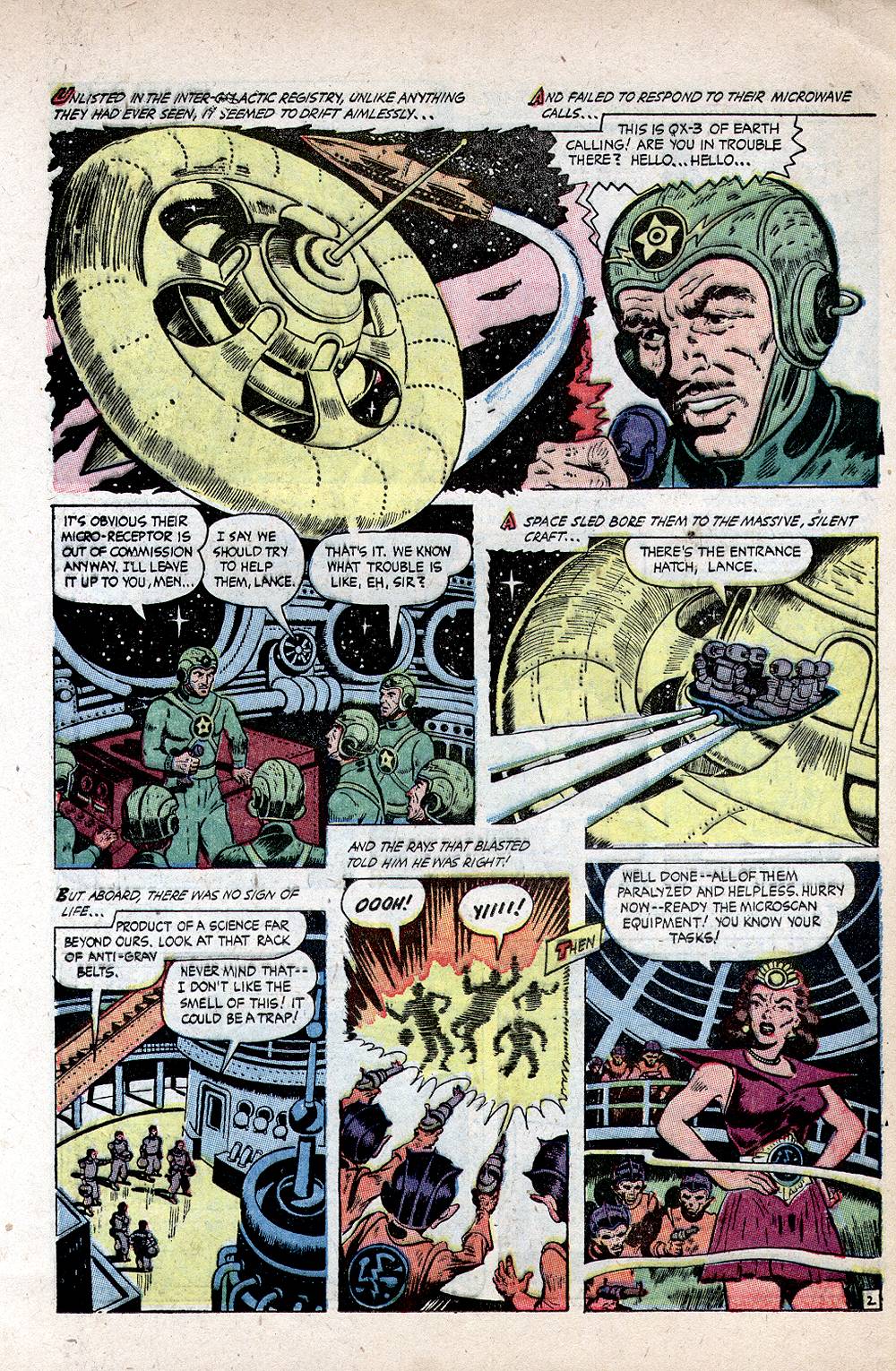 Planet Comics #73 (Fiction House), page 13. Public domain (US).