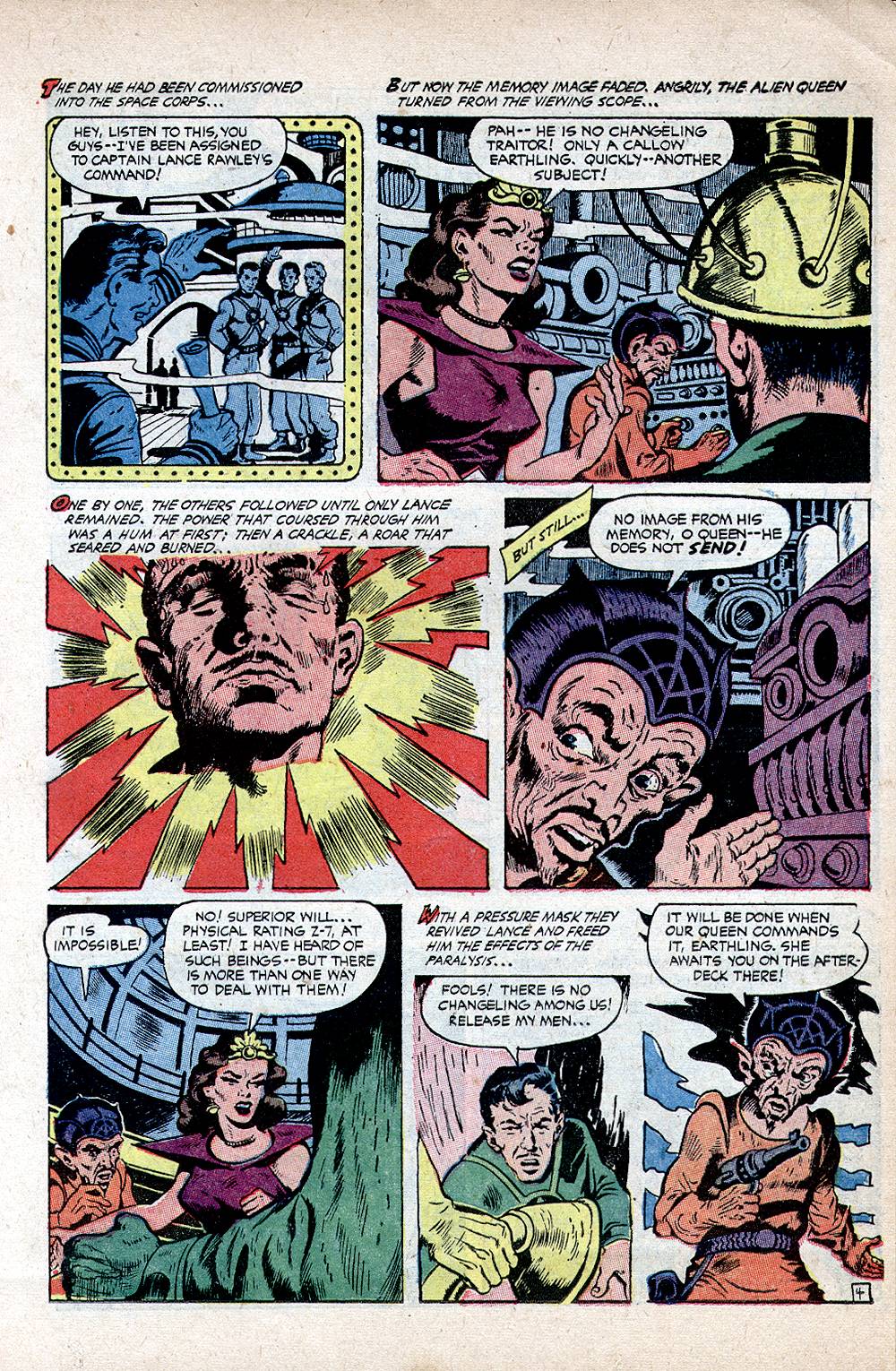 Planet Comics #73 (Fiction House), page 15. Public domain (US).
