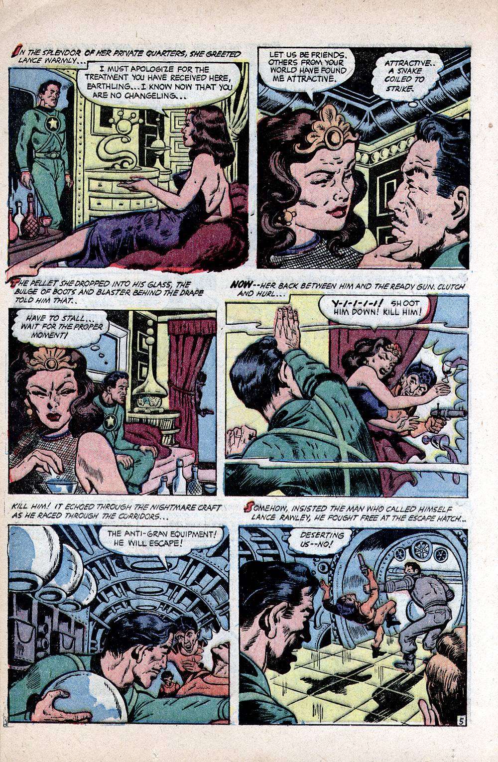 Planet Comics #73 (Fiction House), page 16. Public domain (US).