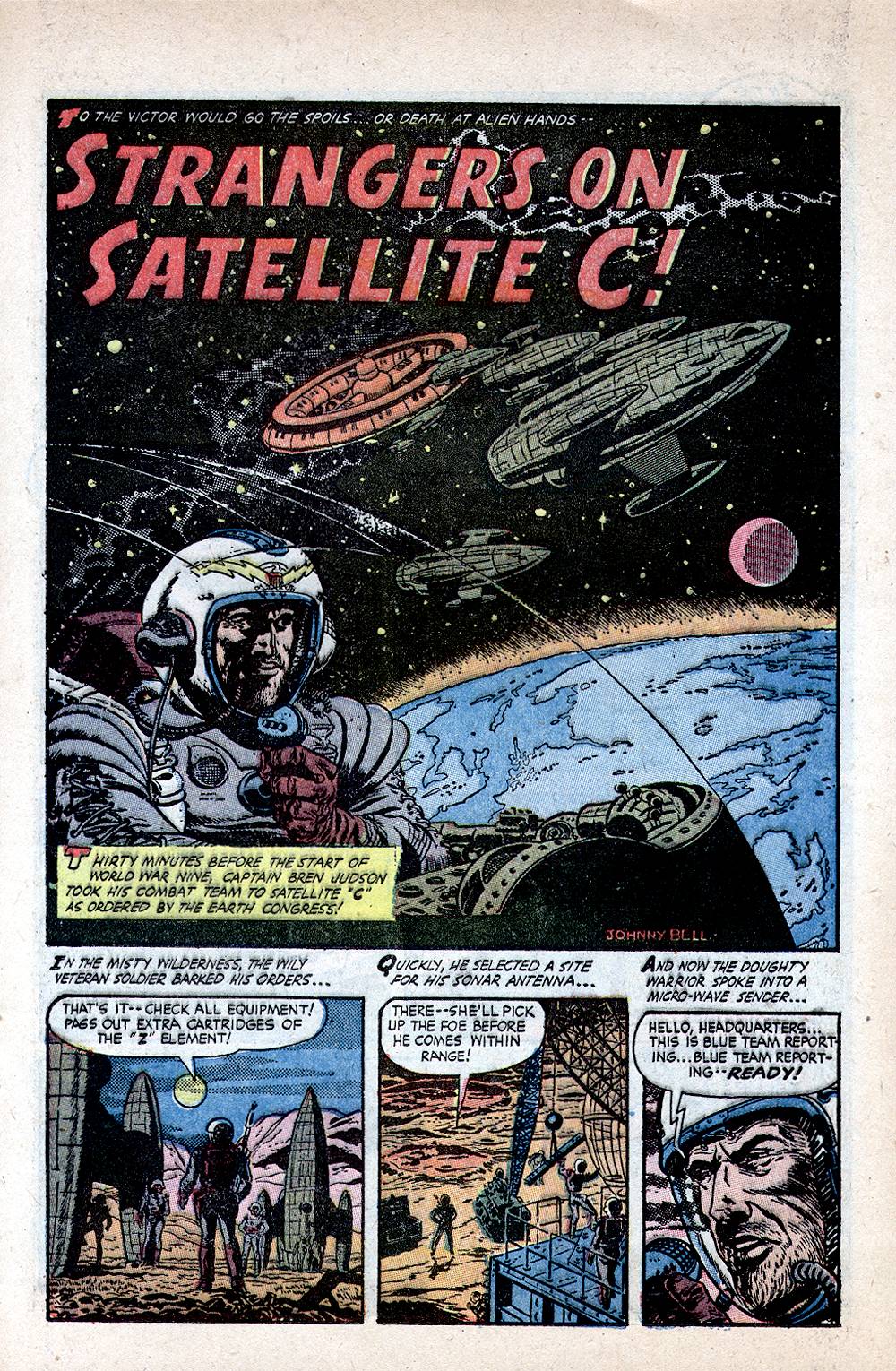 Planet Comics #73 (Fiction House), page 25. Public domain (US).