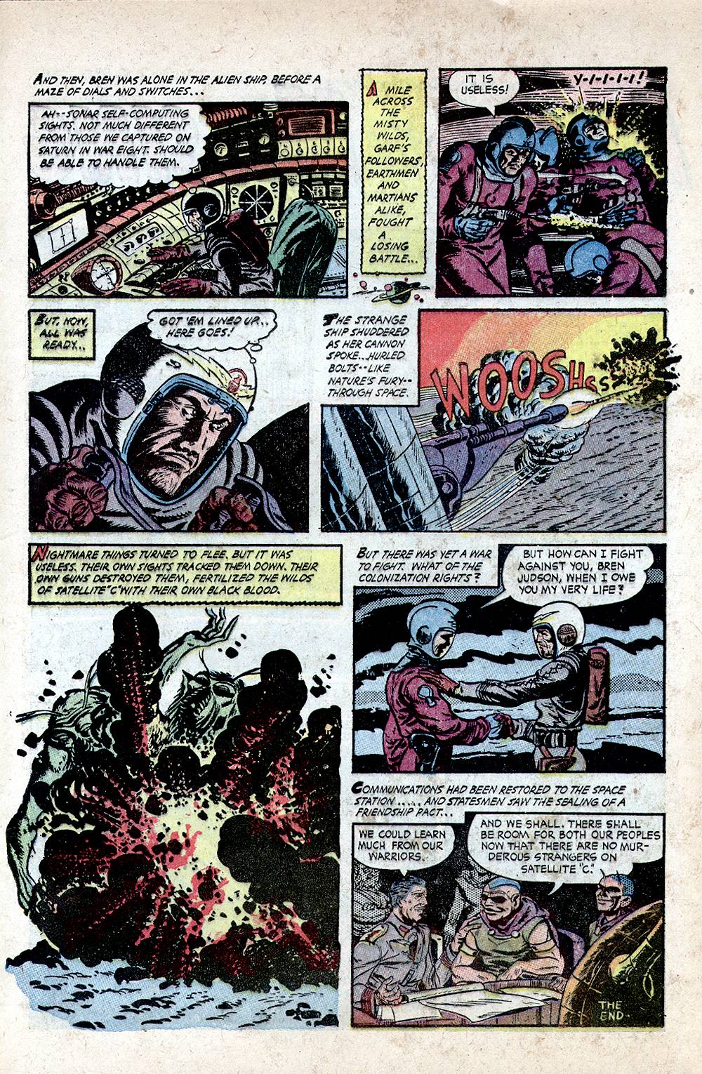 Planet Comics #73 (Fiction House), page 29. Public domain (US).