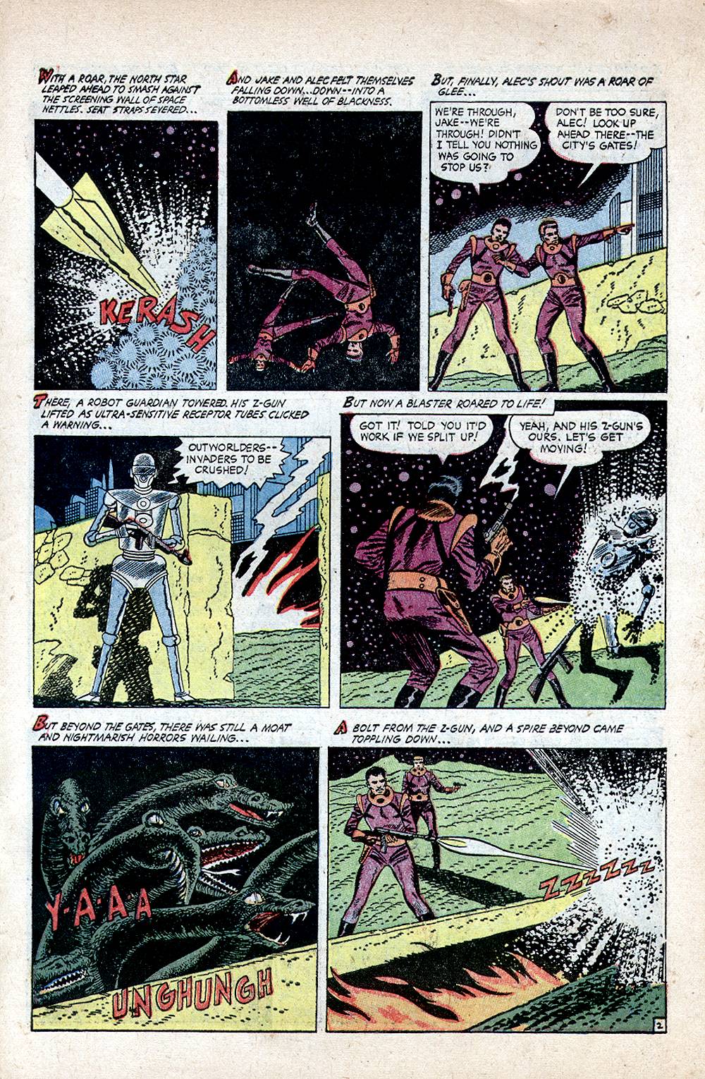 Planet Comics #73 (Fiction House), page 31. Public domain (US).