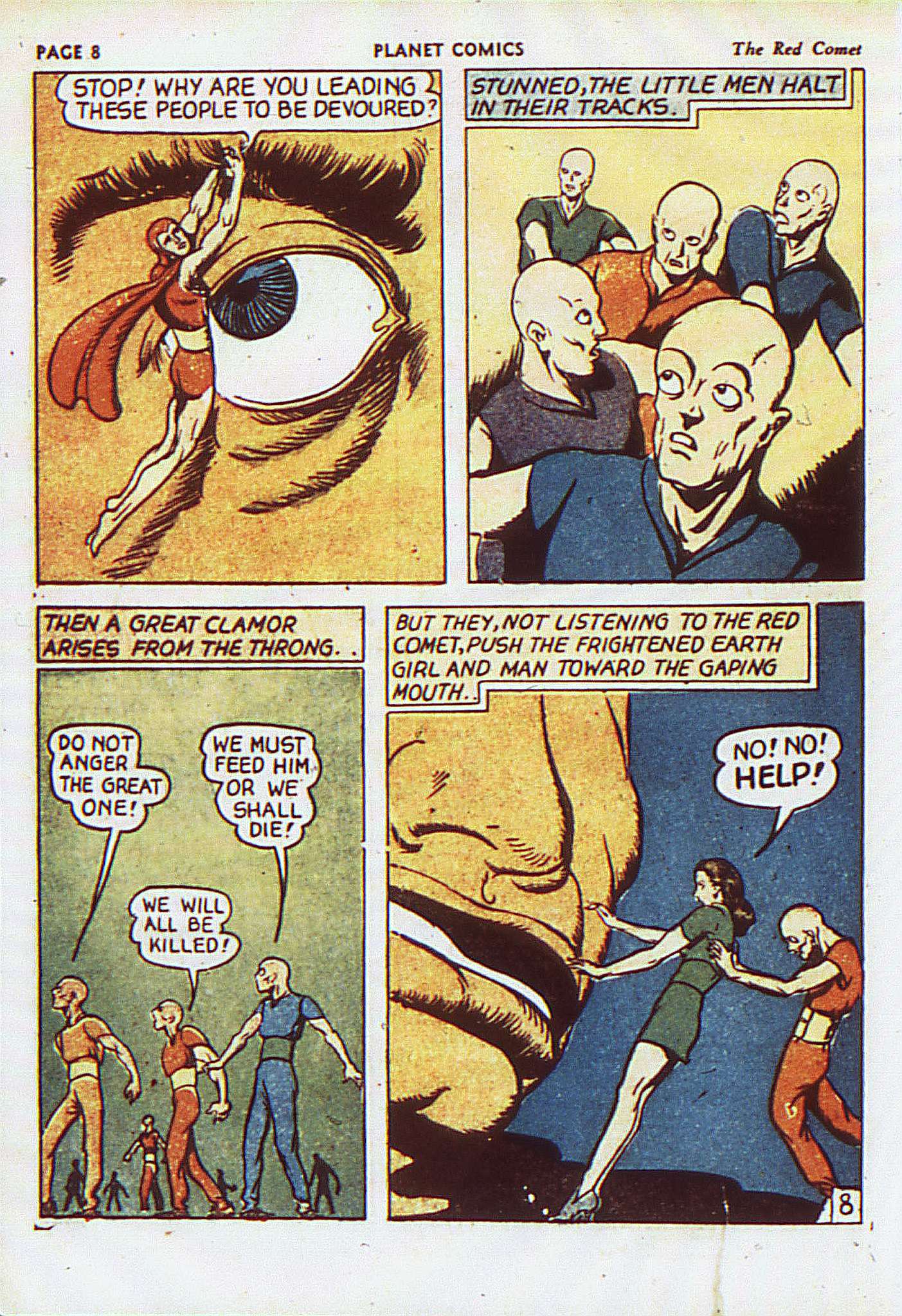 Planet Comics #8 (Fiction House), page 11. Public domain (US).