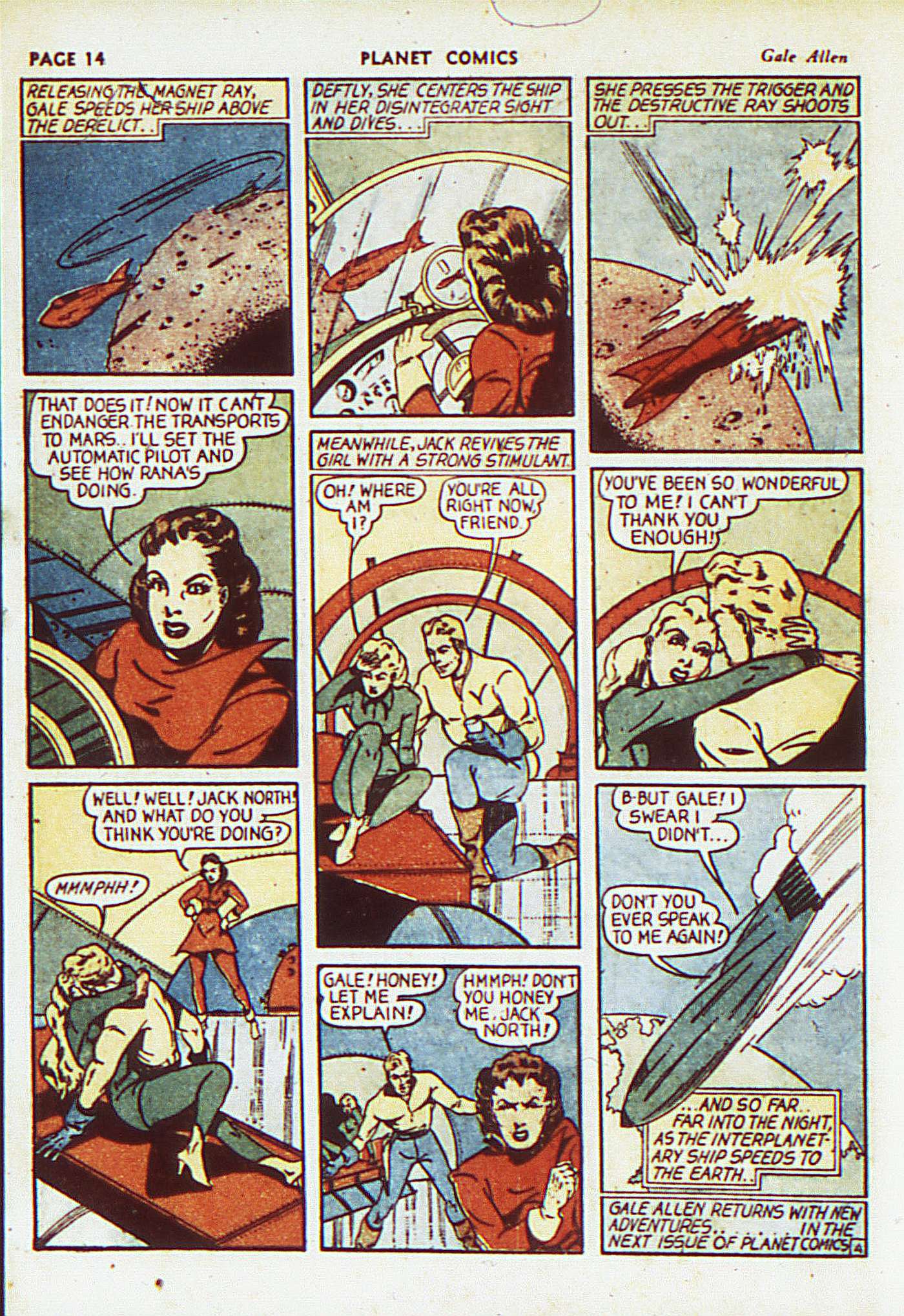 Planet Comics #8 (Fiction House), page 17. Public domain (US).