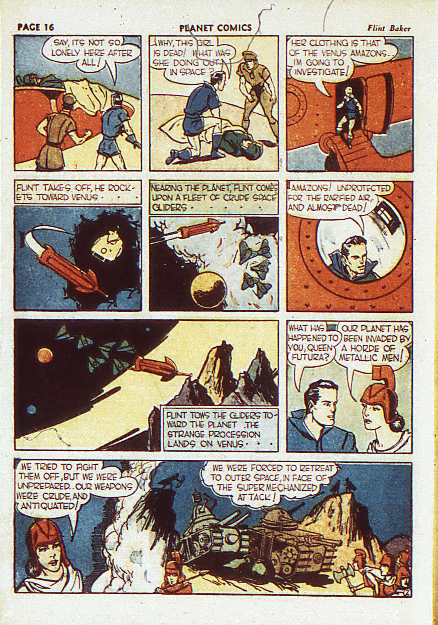 Planet Comics #8 (Fiction House), page 19. Public domain (US).