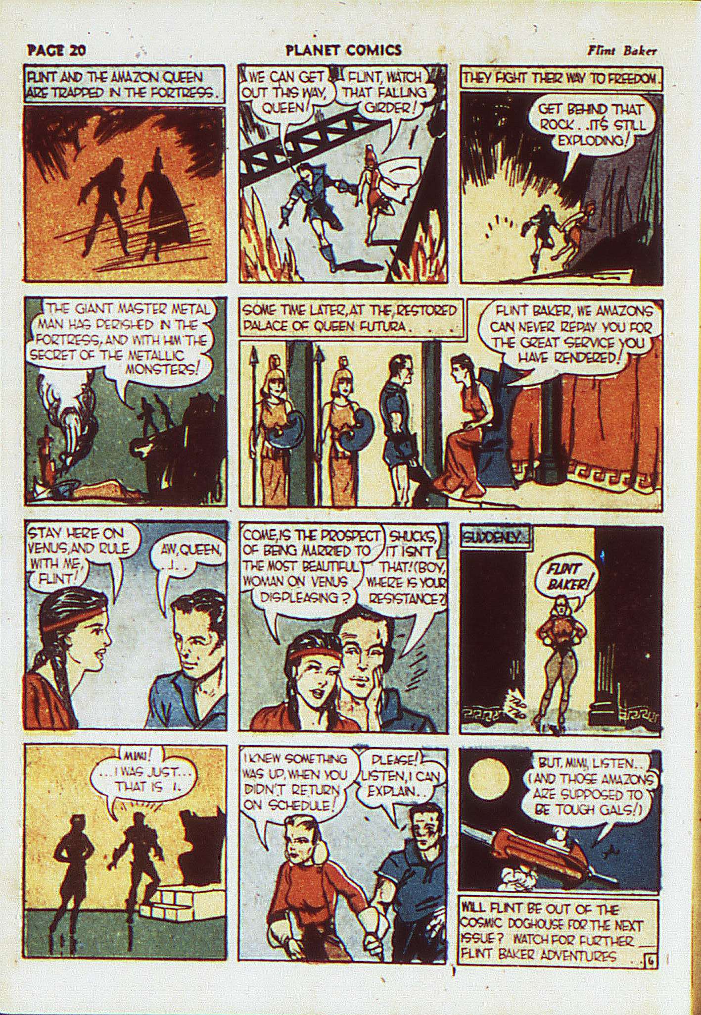 Planet Comics #8 (Fiction House), page 23. Public domain (US).