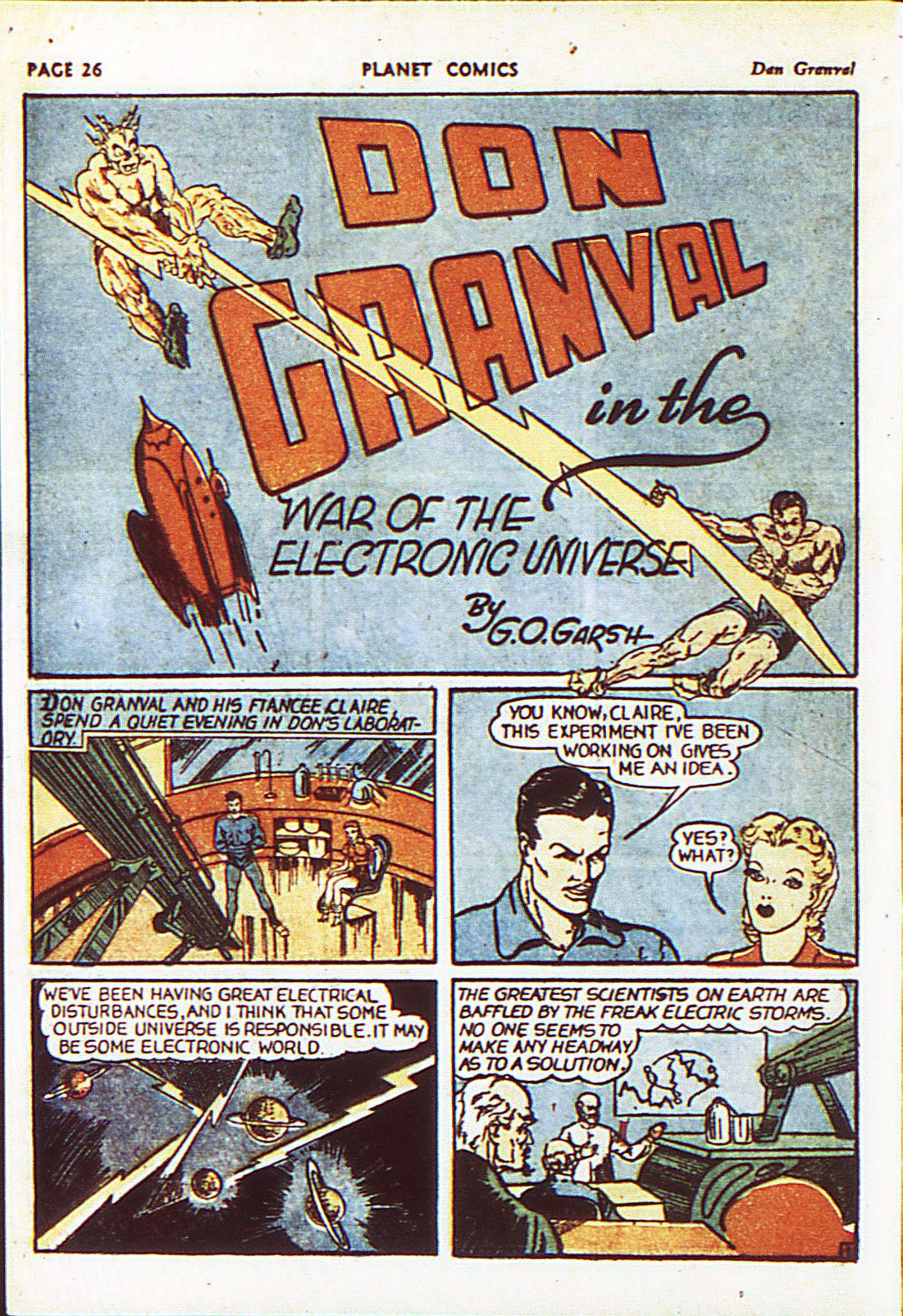 Planet Comics #8 (Fiction House), page 29. Public domain (US).