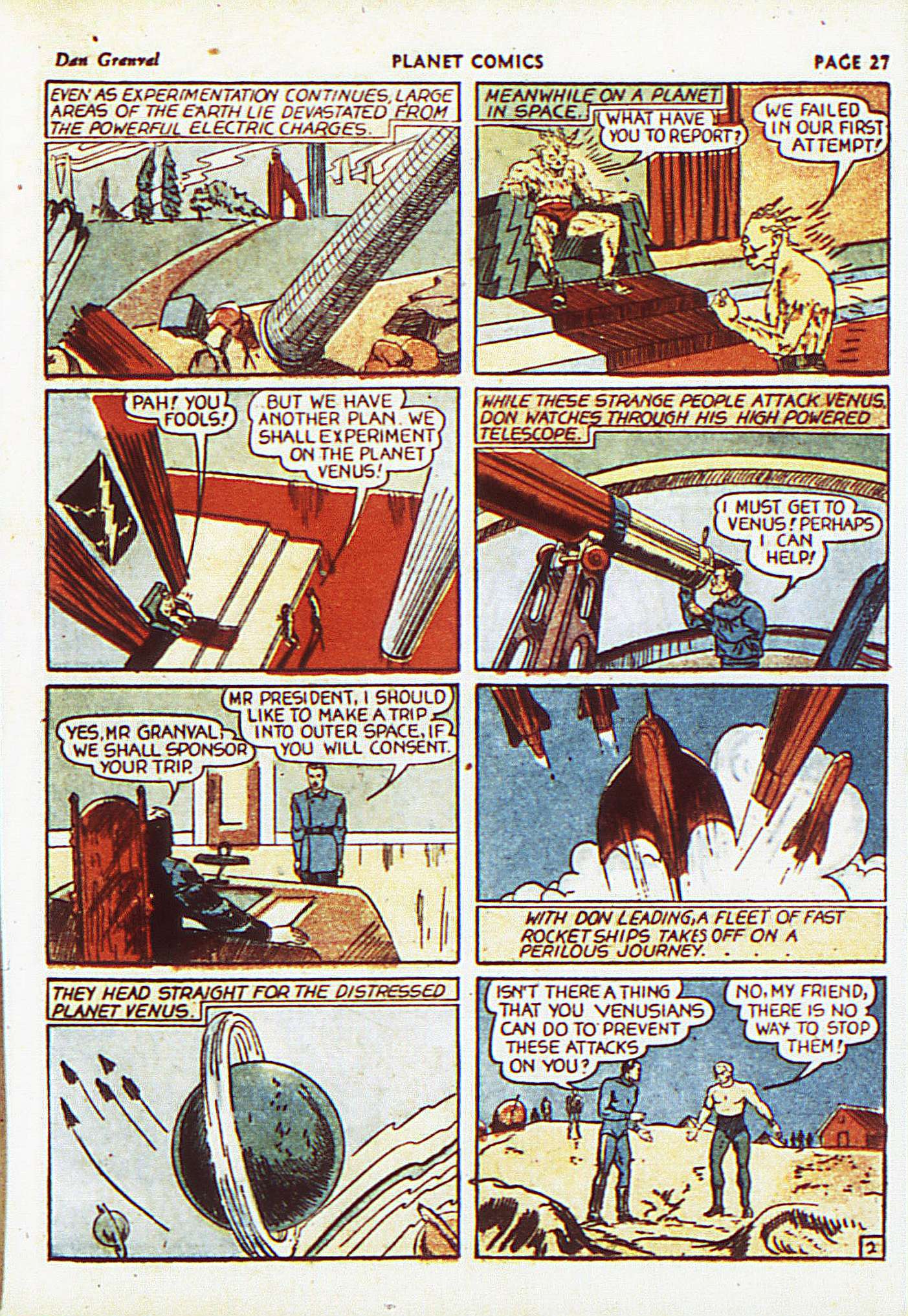 Planet Comics #8 (Fiction House), page 30. Public domain (US).
