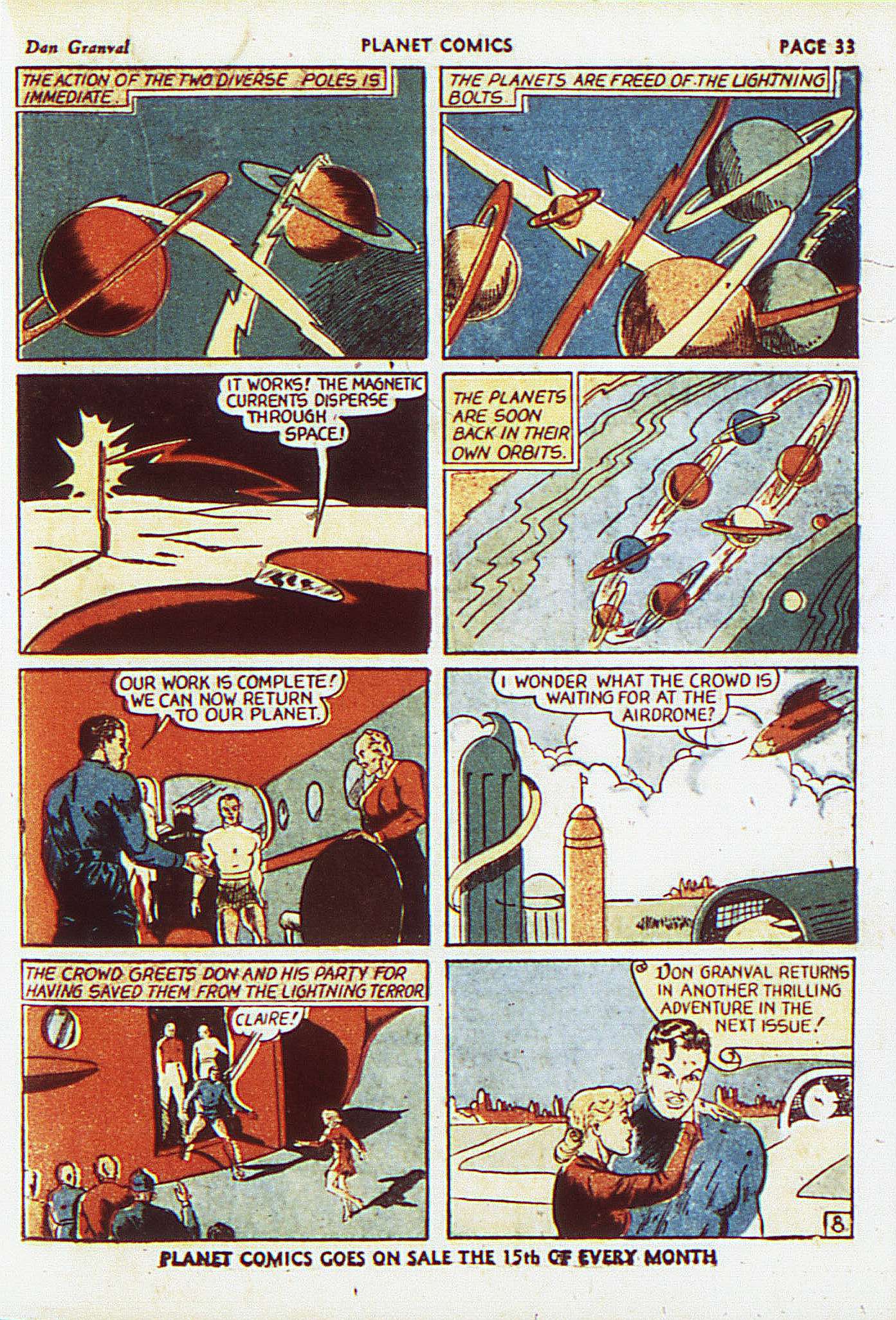 Planet Comics #8 (Fiction House), page 36. Public domain (US).