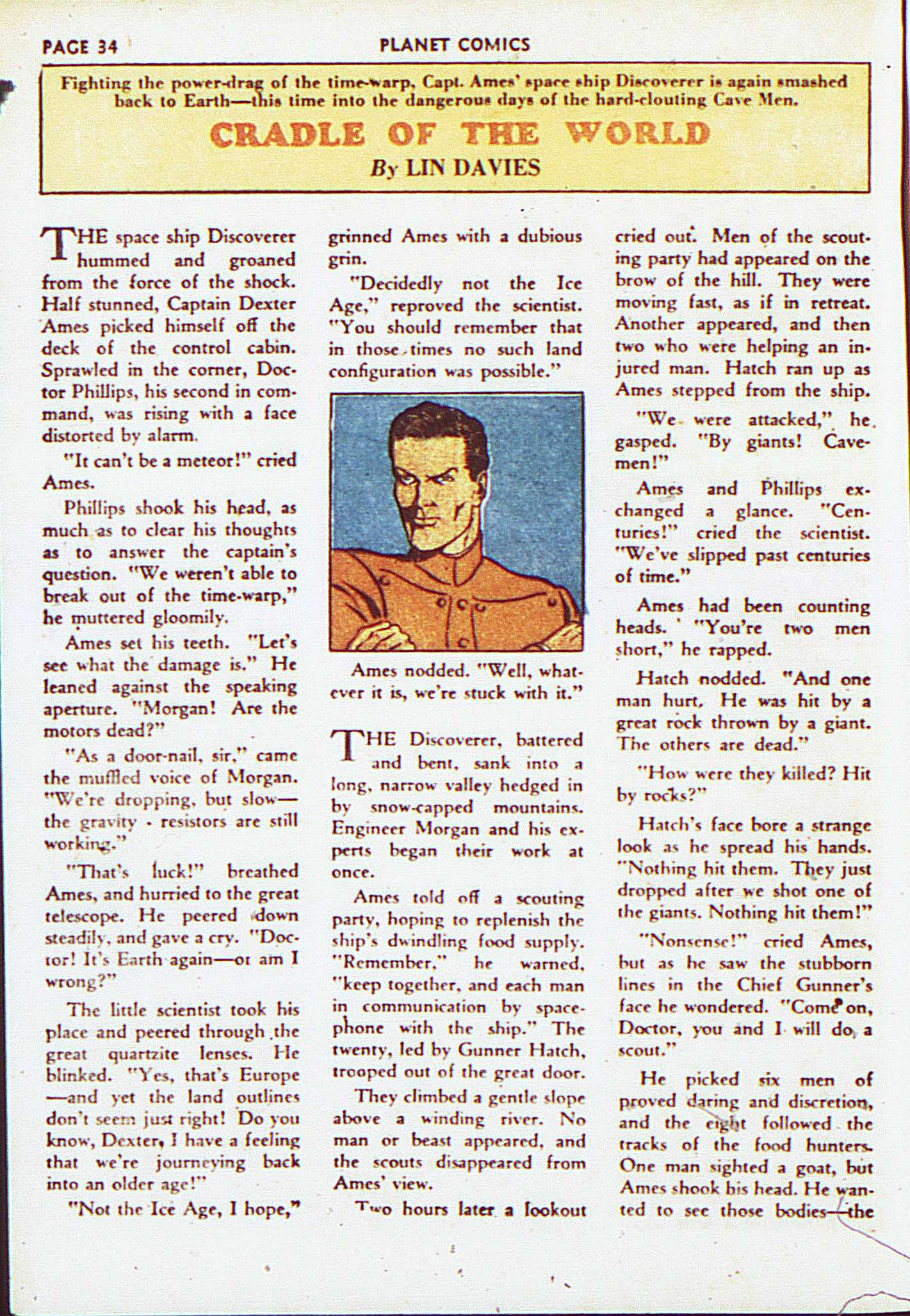 Planet Comics #8 (Fiction House), page 37. Public domain (US).