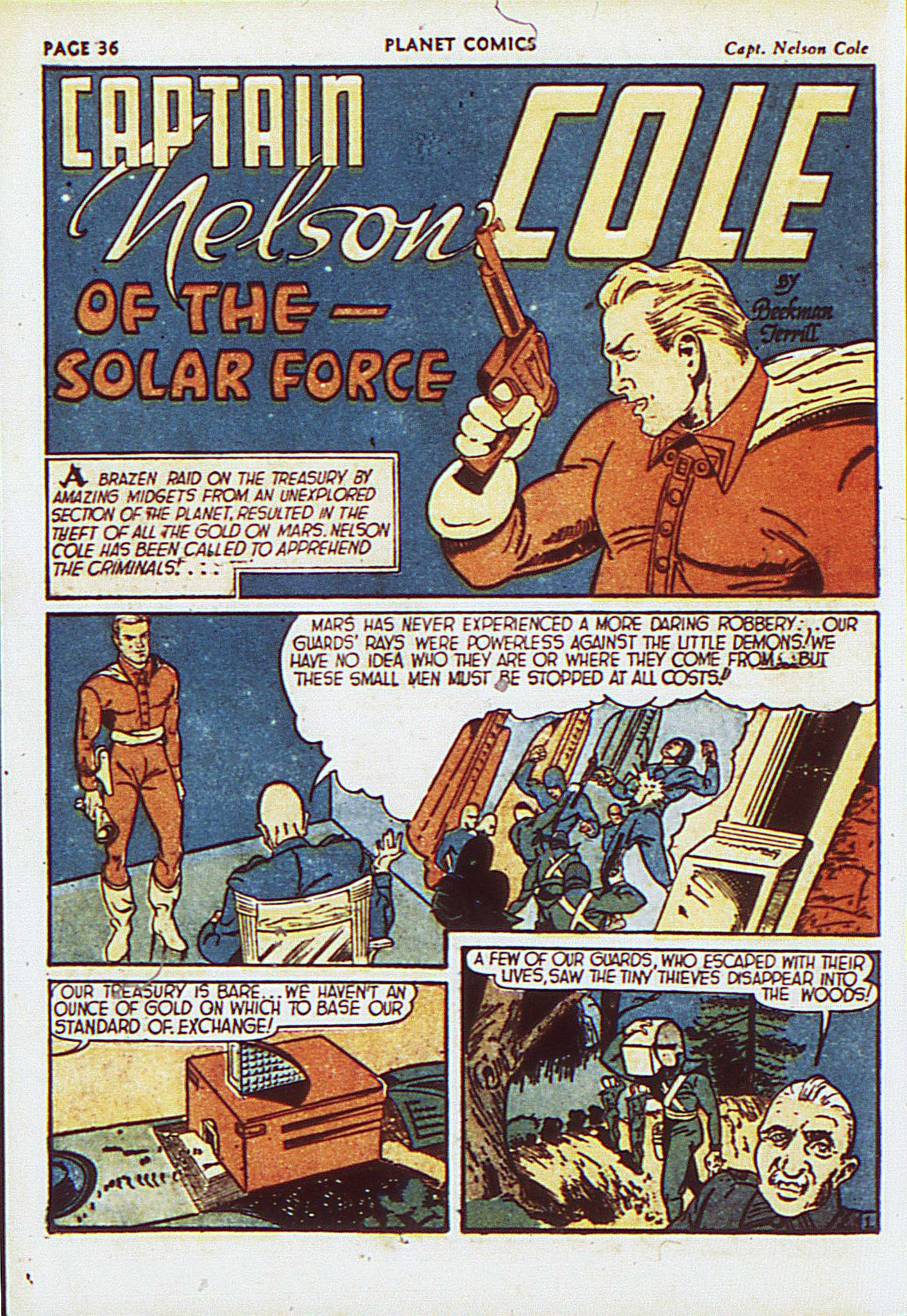 Planet Comics #8 (Fiction House), page 39. Public domain (US).