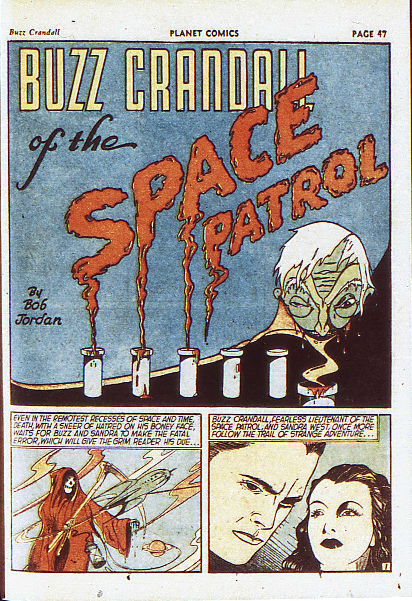 Planet Comics #8 (Fiction House), page 50. Public domain (US).