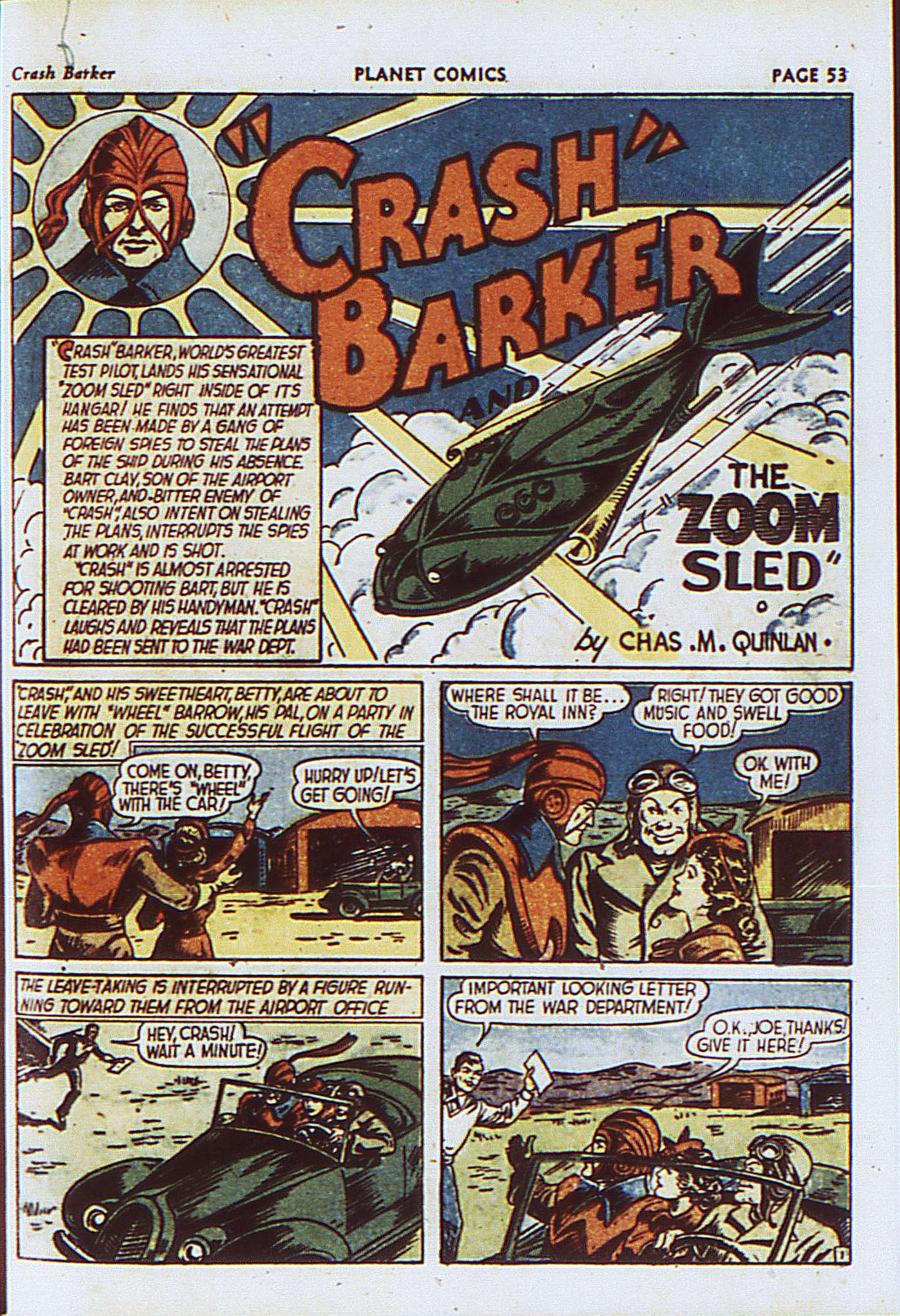 Planet Comics #8 (Fiction House), page 56. Public domain (US).