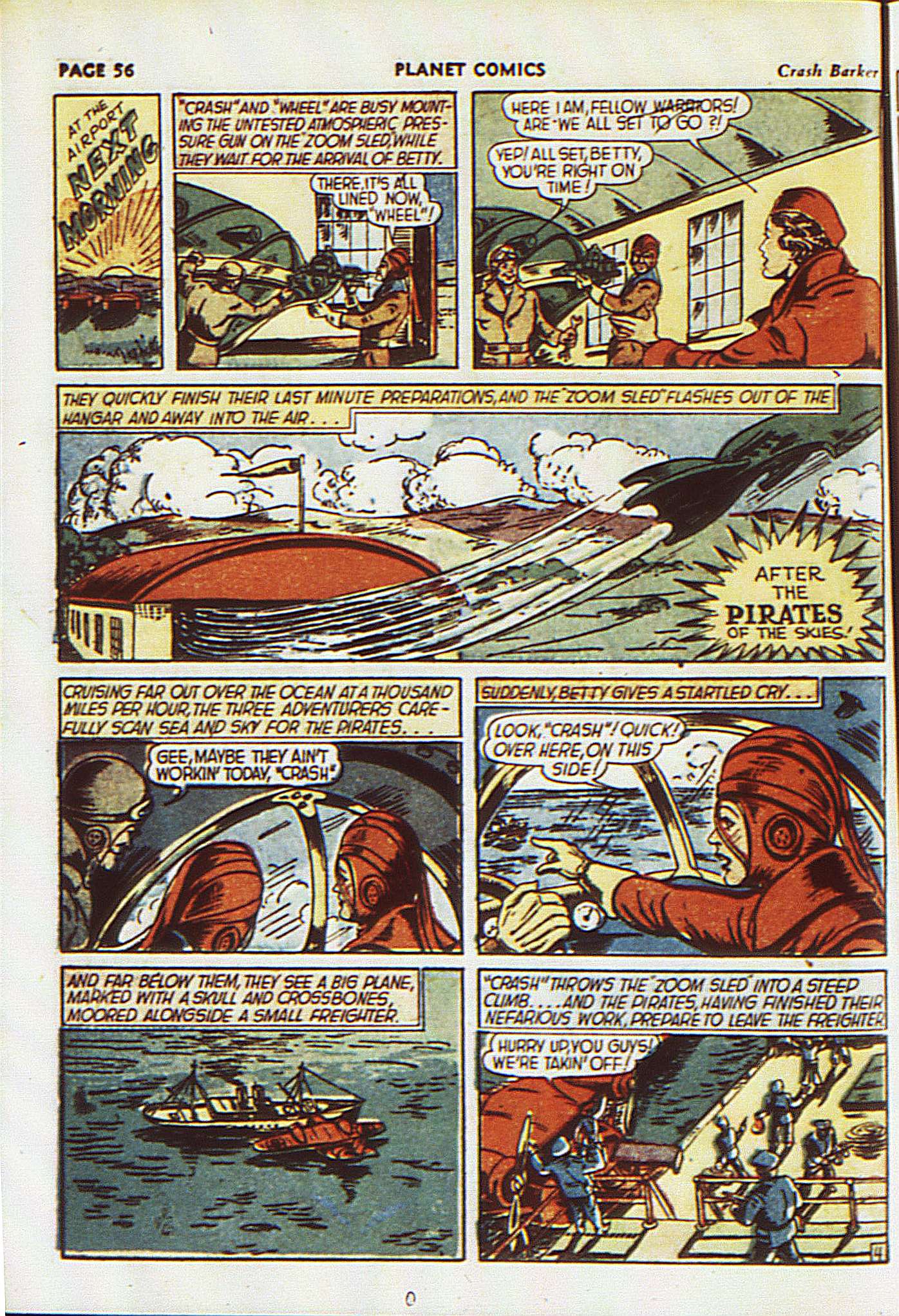 Planet Comics #8 (Fiction House), page 59. Public domain (US).