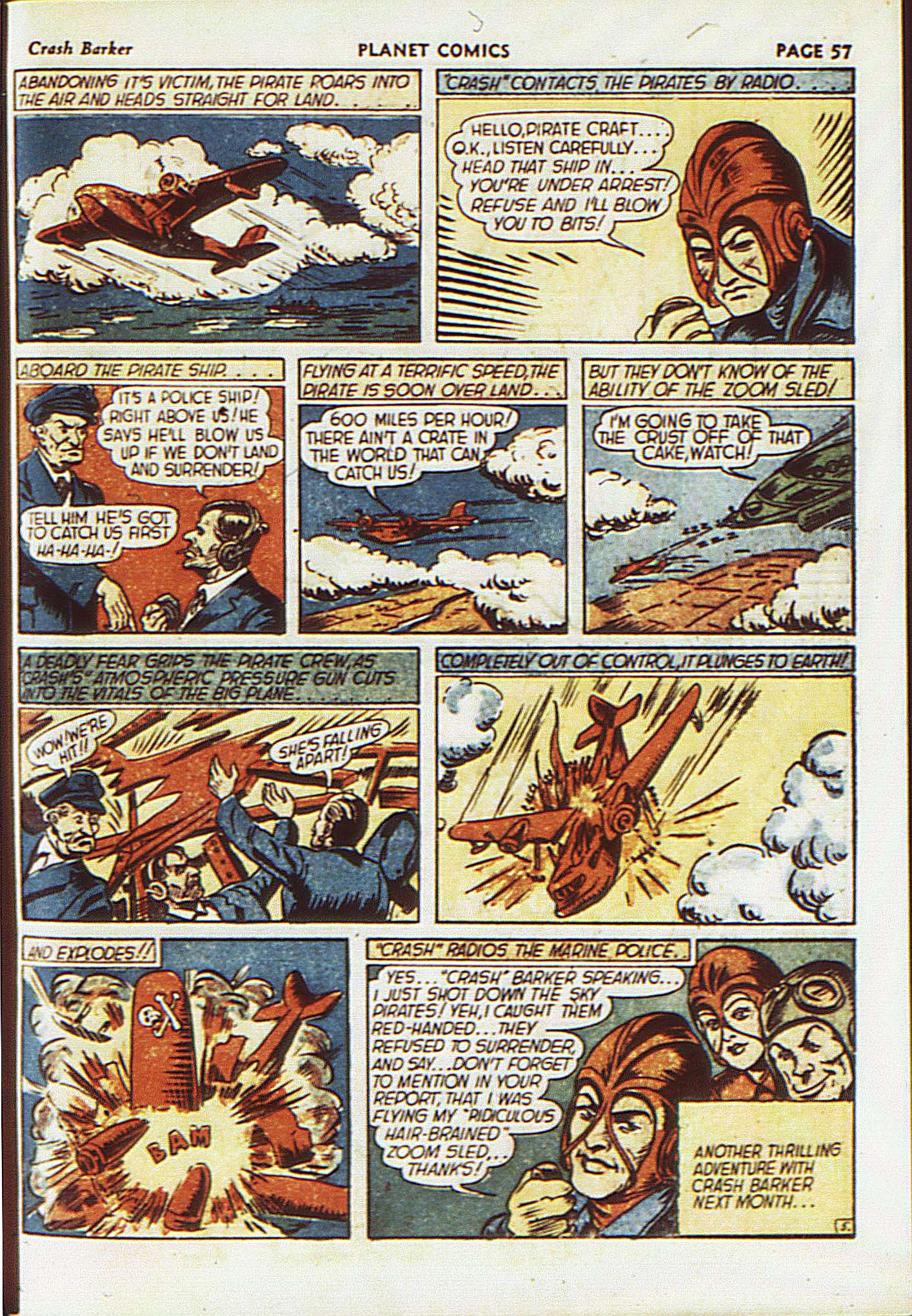 Planet Comics #8 (Fiction House), page 60. Public domain (US).