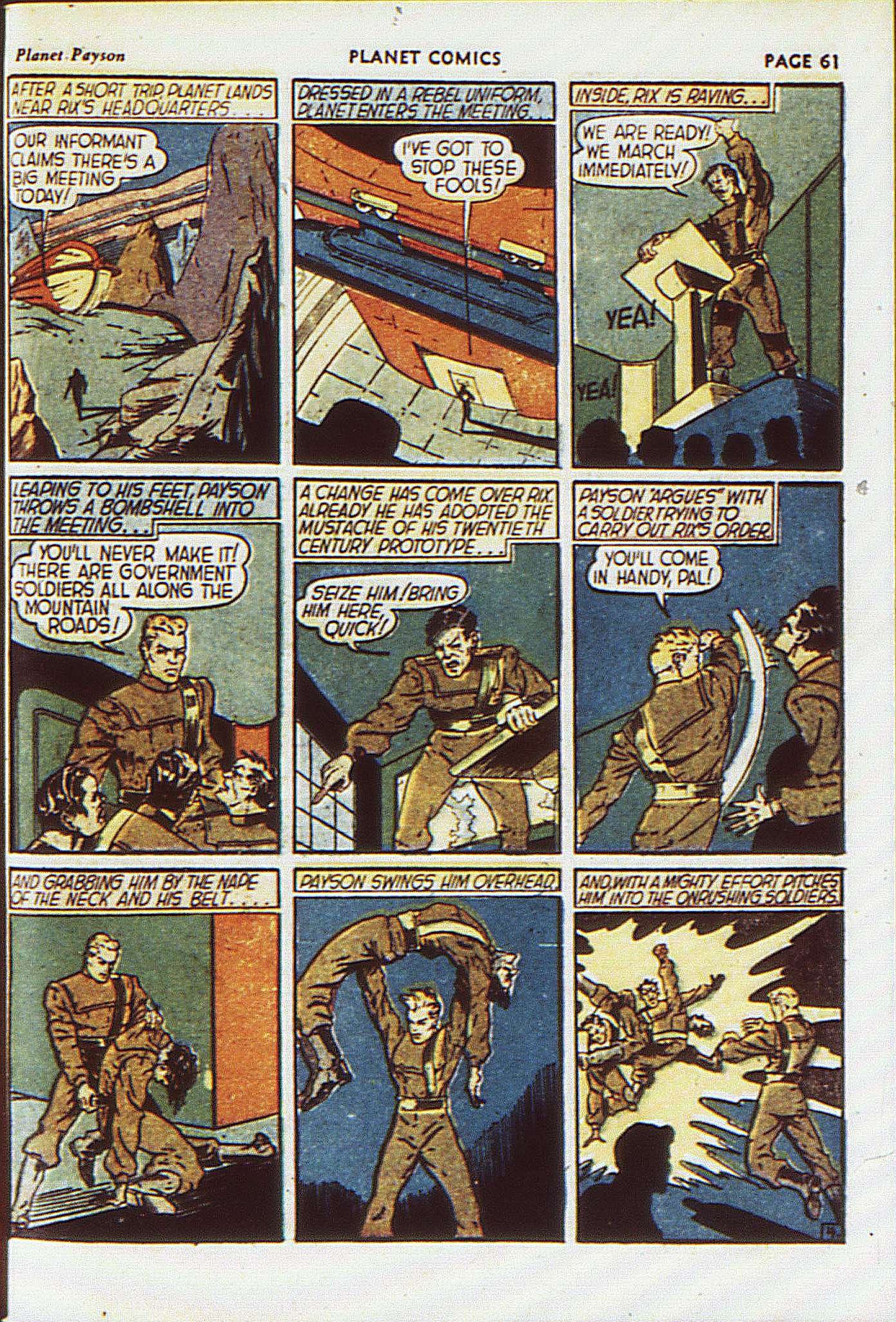 Planet Comics #8 (Fiction House), page 64. Public domain (US).