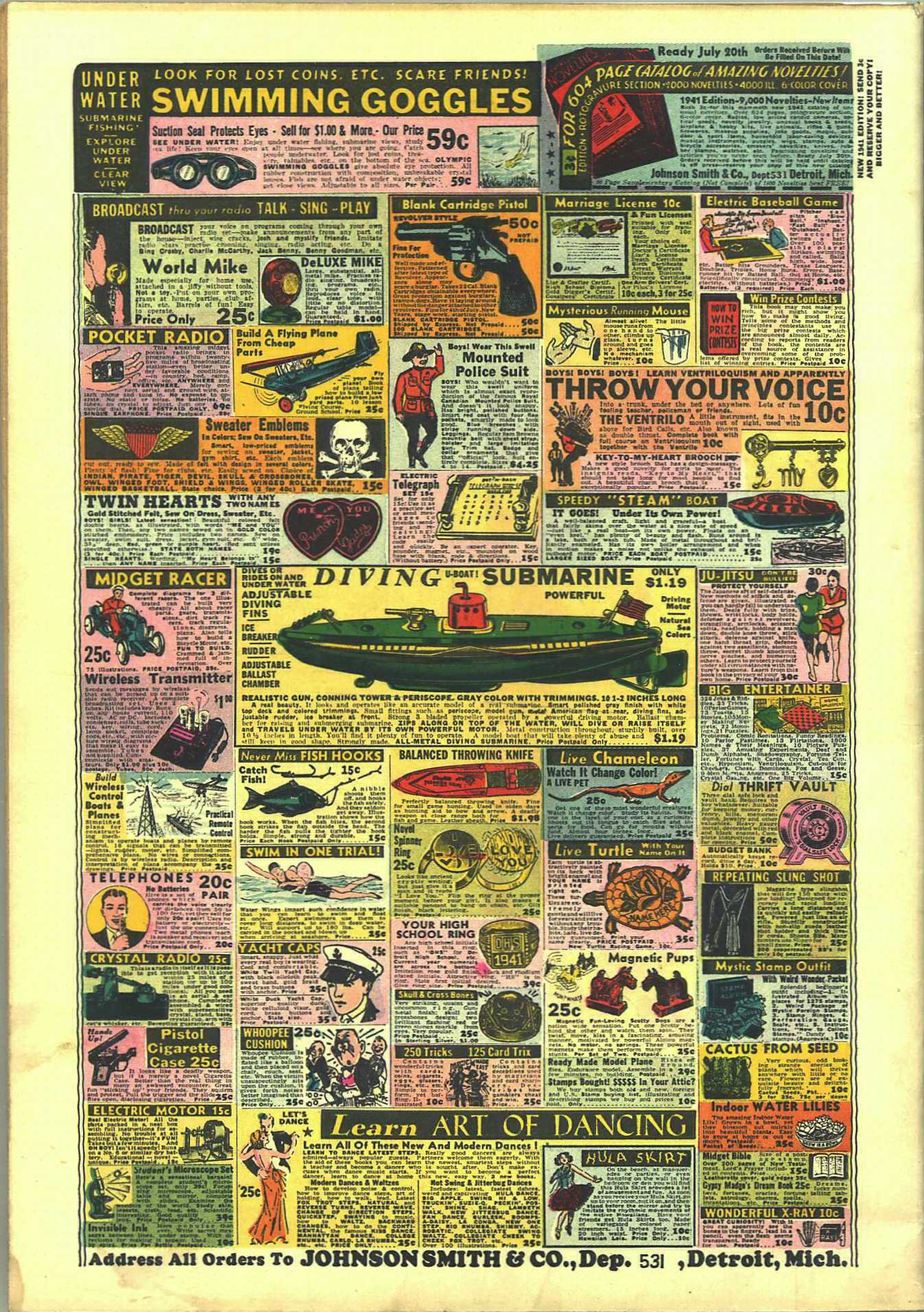 Planet Comics #8 (Fiction House), page 70. Public domain (US).